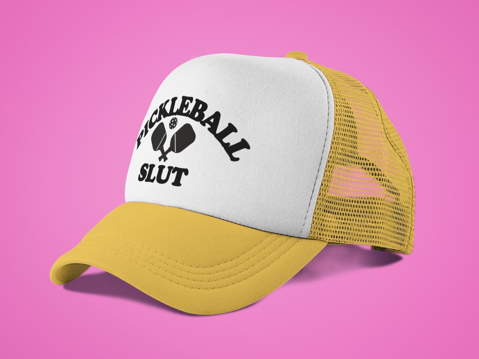Pickleball Slut Custom Trucker Hat