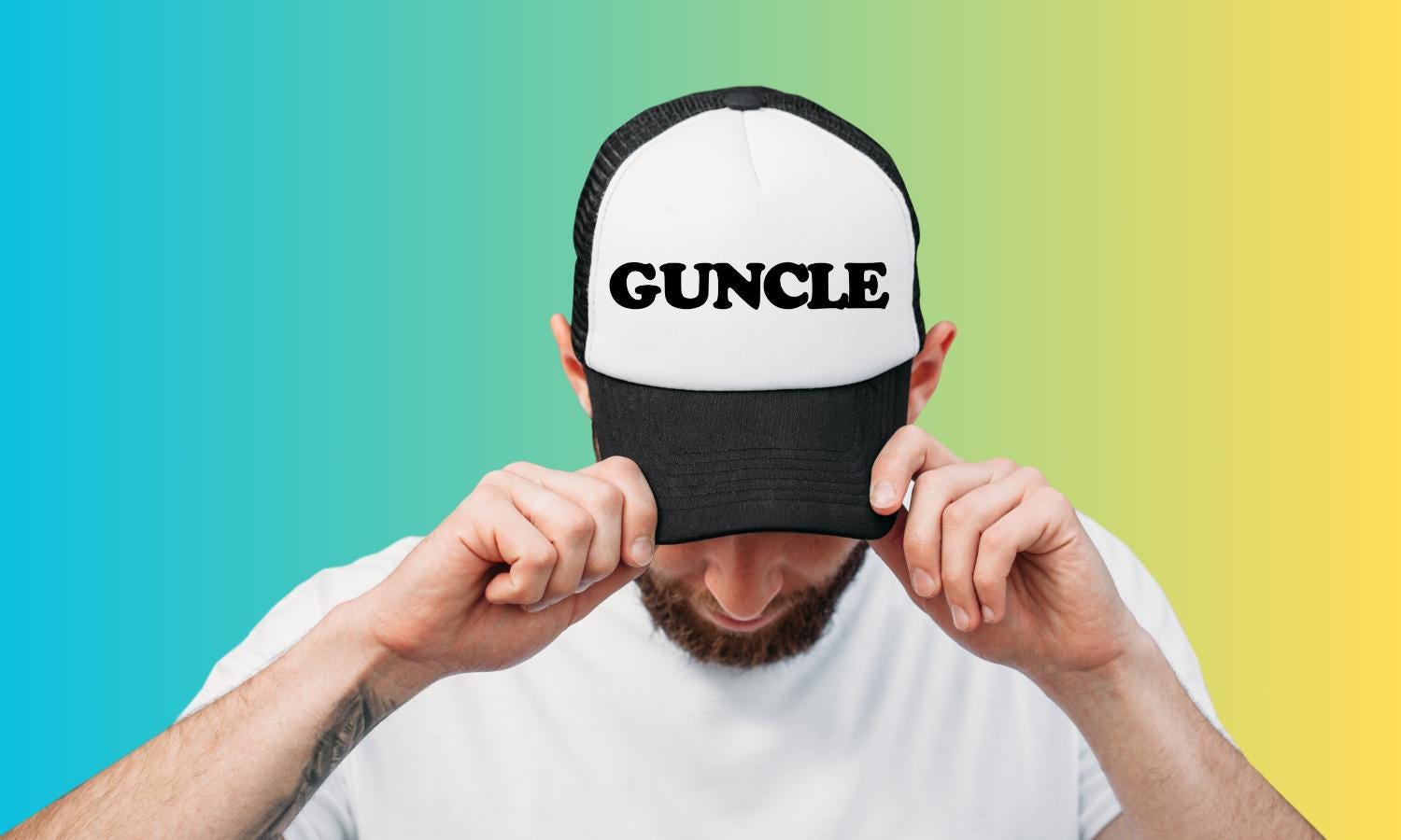 Guncle Custom Trucker Hat