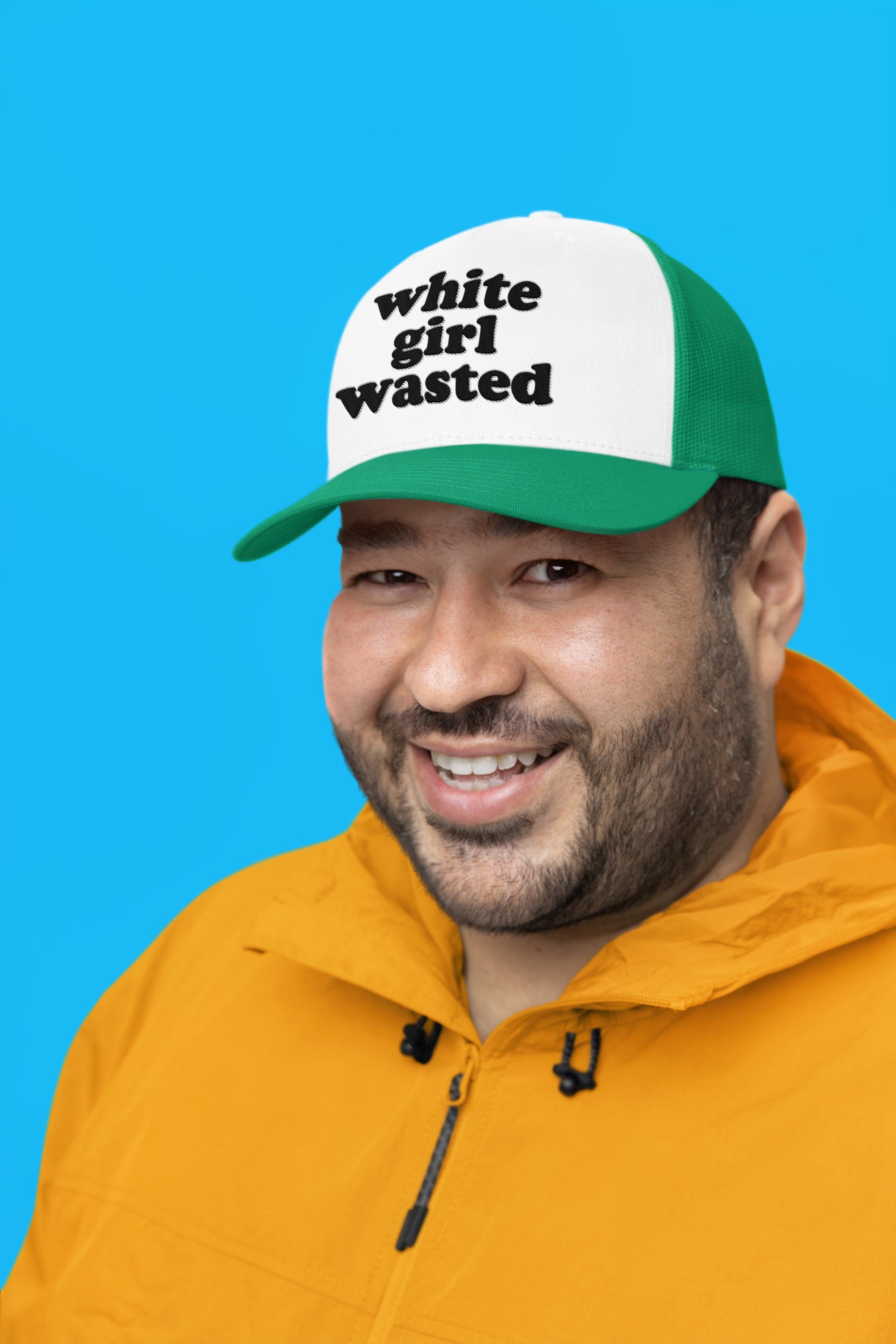 White Girl Wasted Custom Trucker Hat