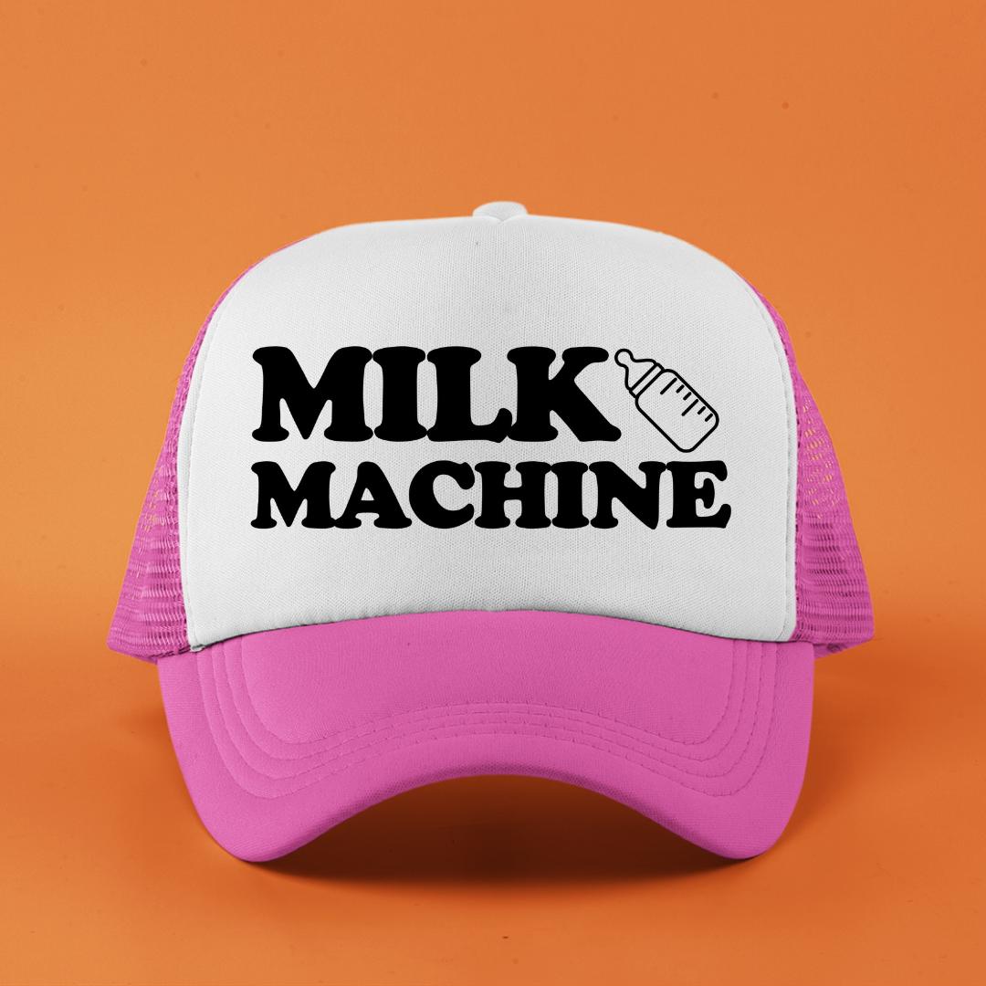 Milk Machine Custom Trucker Hat