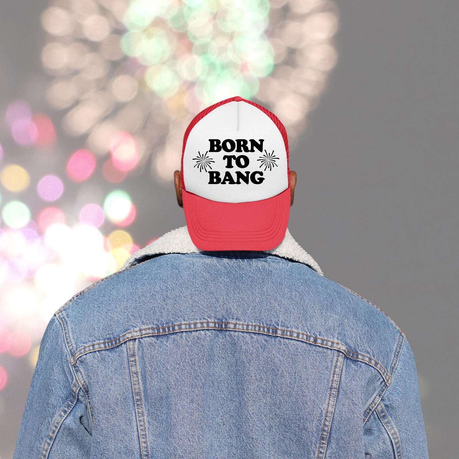 Born To Bang Custom Trucker Hat