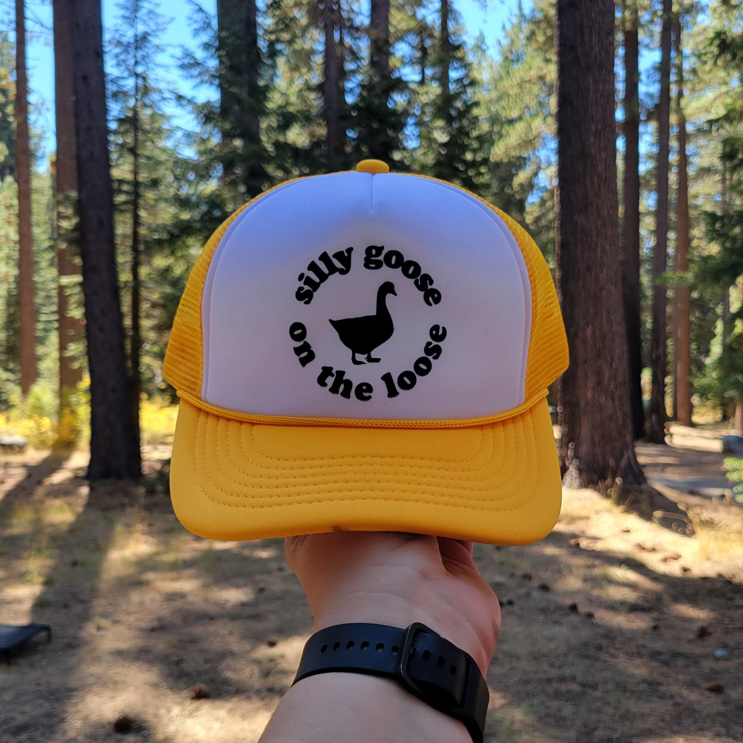 Silly Goose on the Loose Custom Trucker Hat