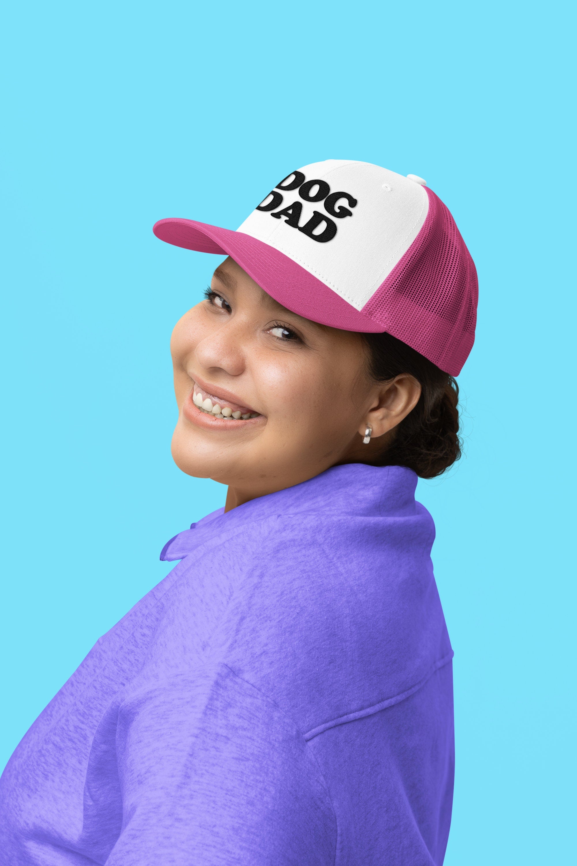 Dog Dad Custom Trucker Hat