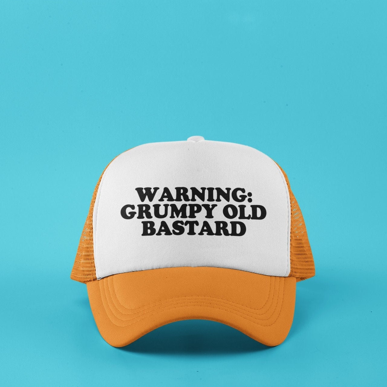 Grumpy Old Bastard Custom Trucker Hat
