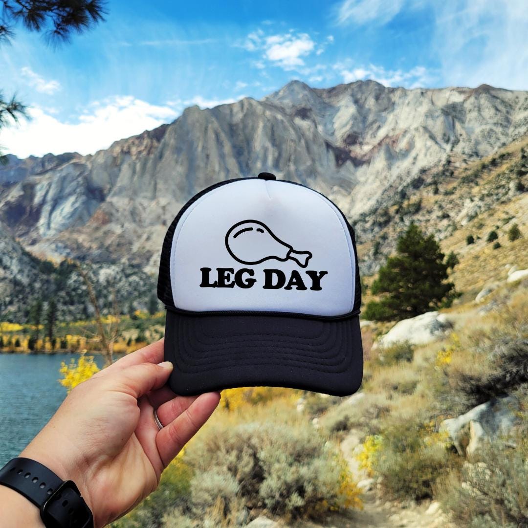 Leg Day Custom Trucker Hat