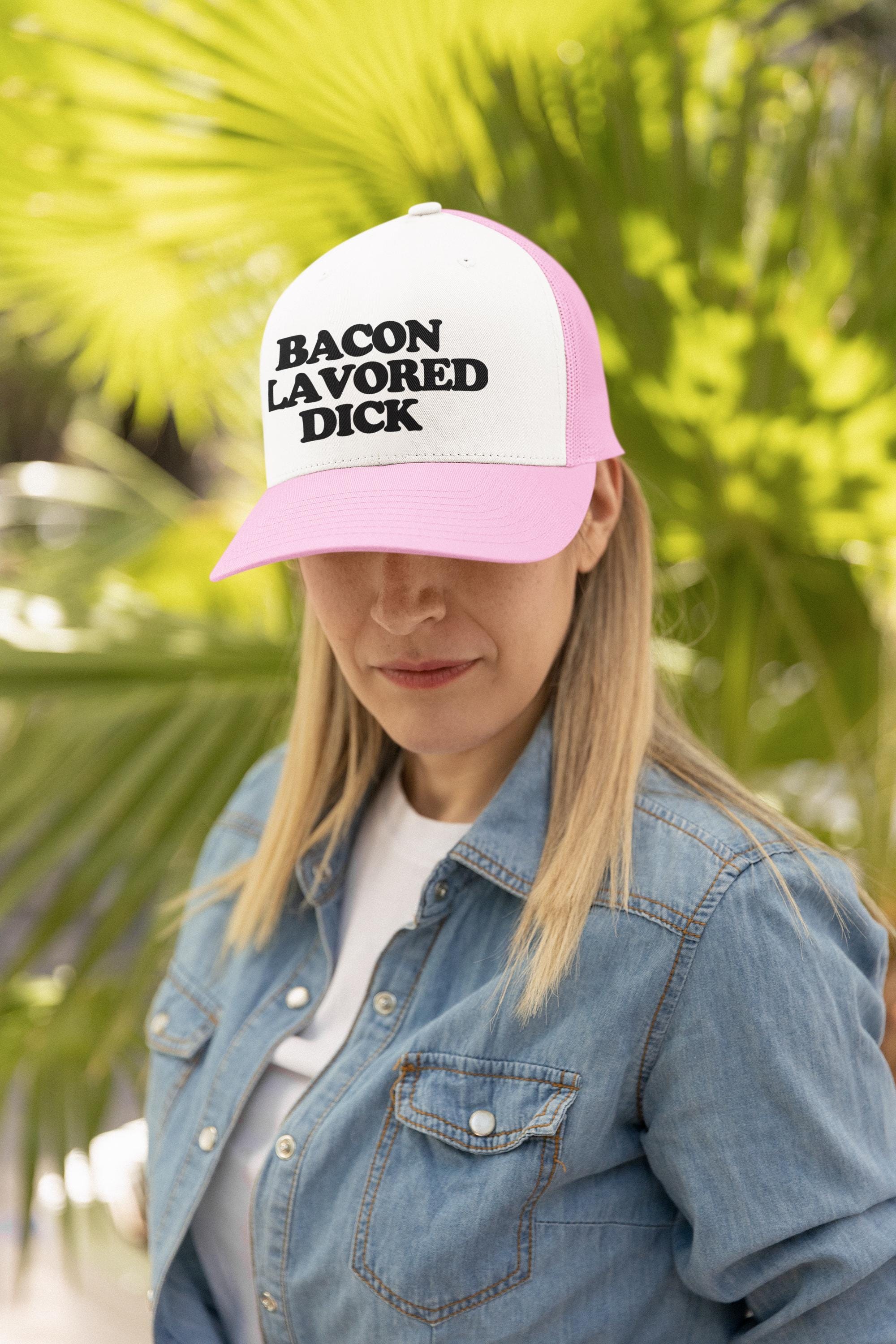 Bacon Flavored Dick Custom Trucker Hat