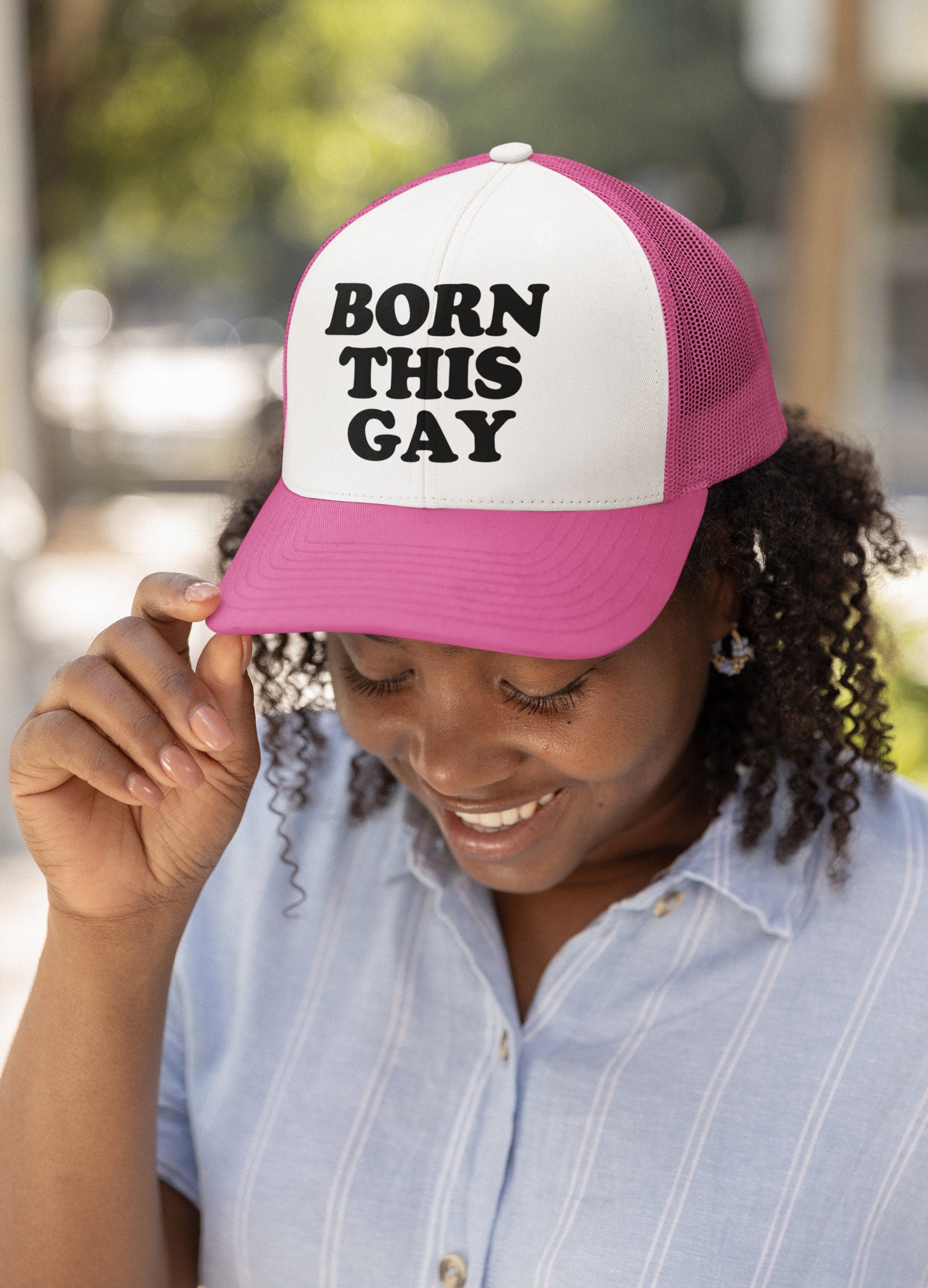 Born This Gay Custom Trucker Hat