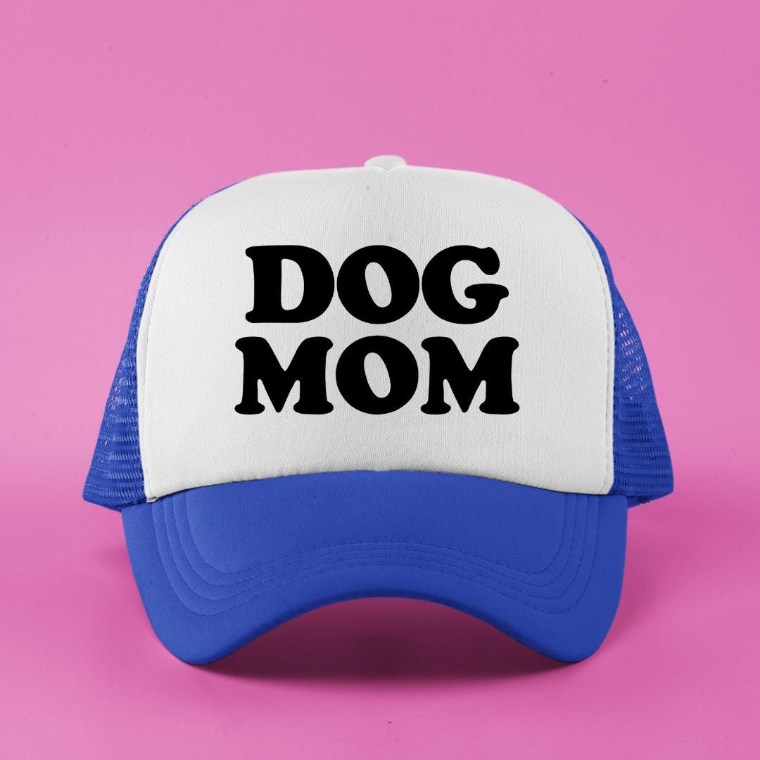 Dog Mom Custom Trucker Hat