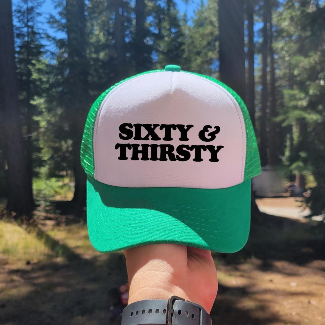 Thirty & Thirsty Custom Trucker Hat