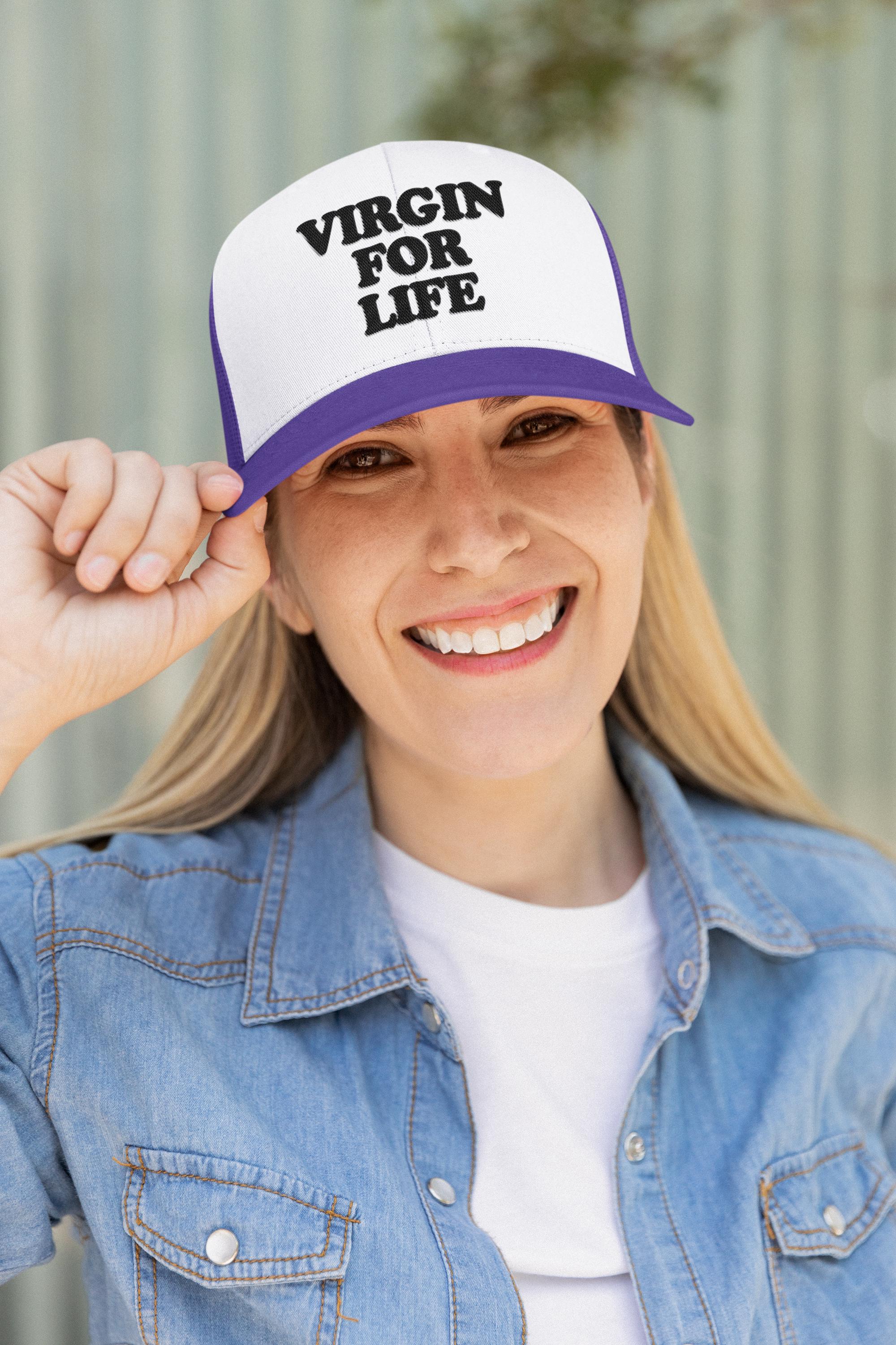 Virgin For Life Custom Trucker Hat