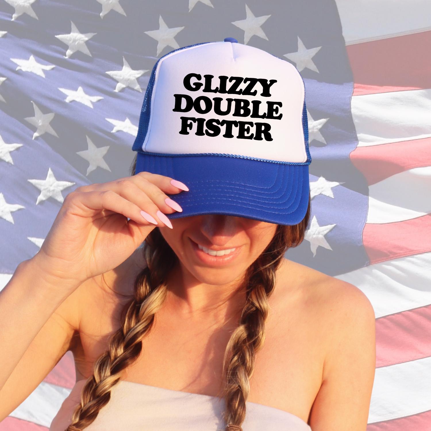 Glizzy Double Fister Custom Trucker Hat