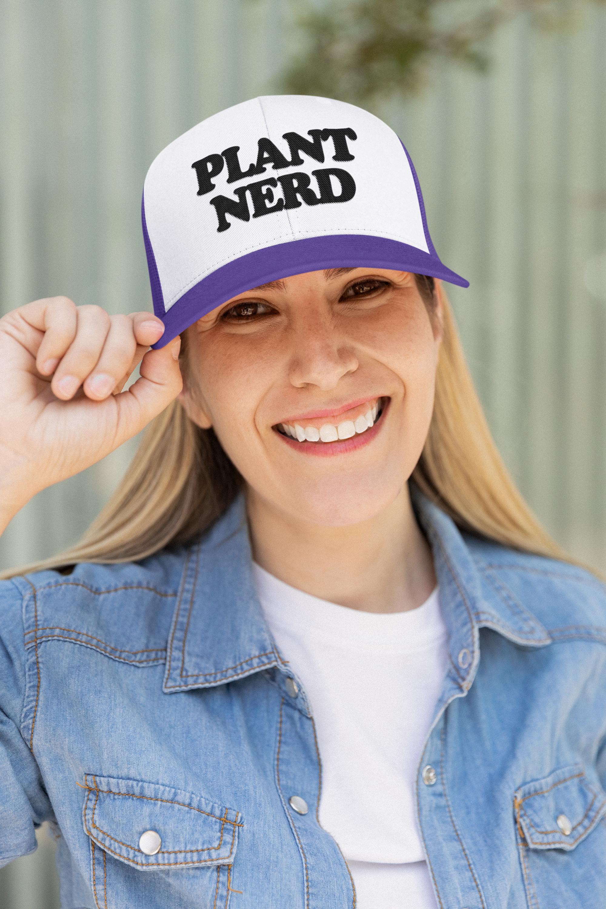 Plant Nerd Custom Trucker Hat