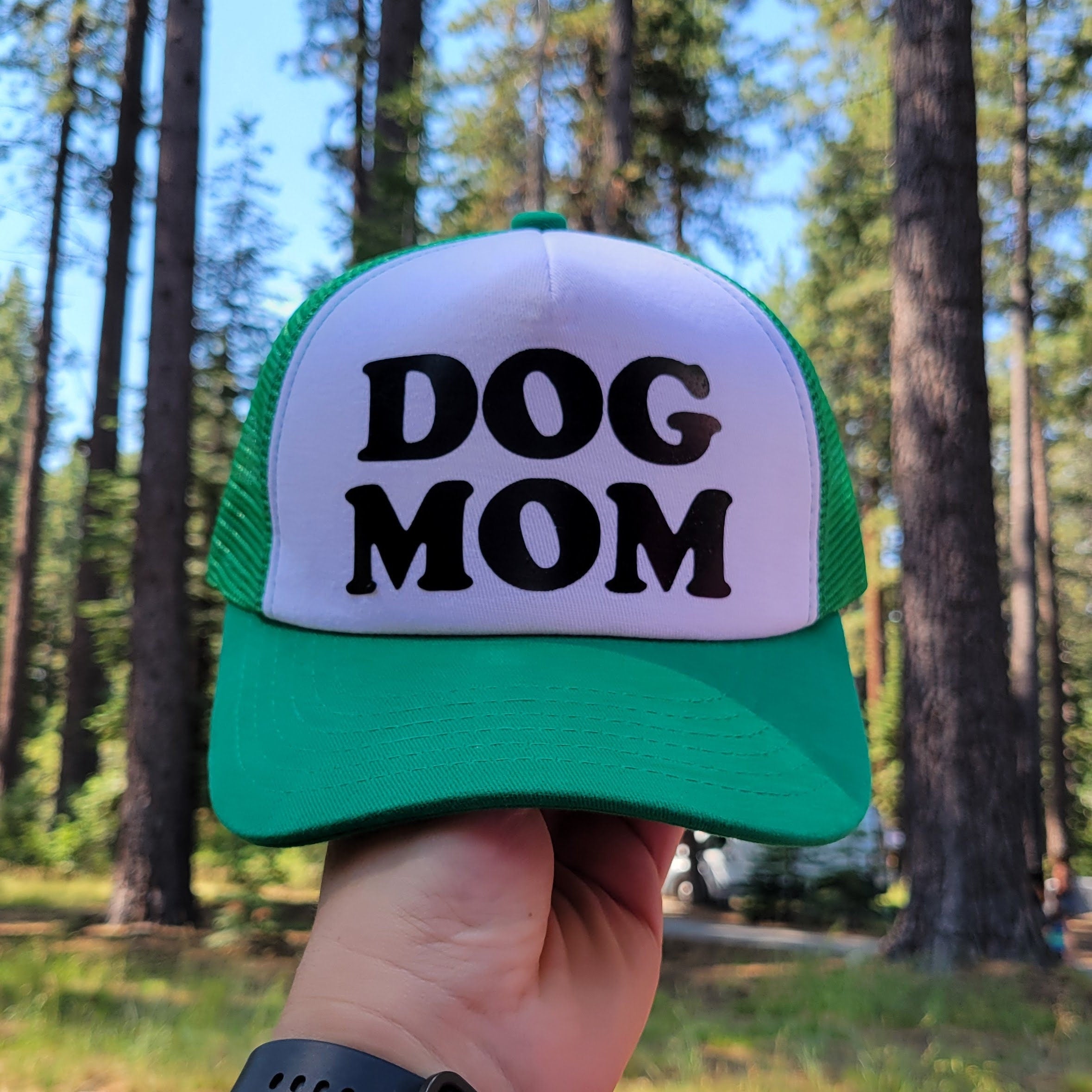 Dog Mom Custom Trucker Hat