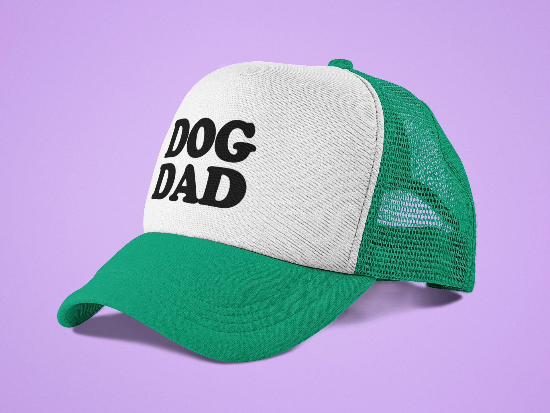 Dog Dad Custom Trucker Hat