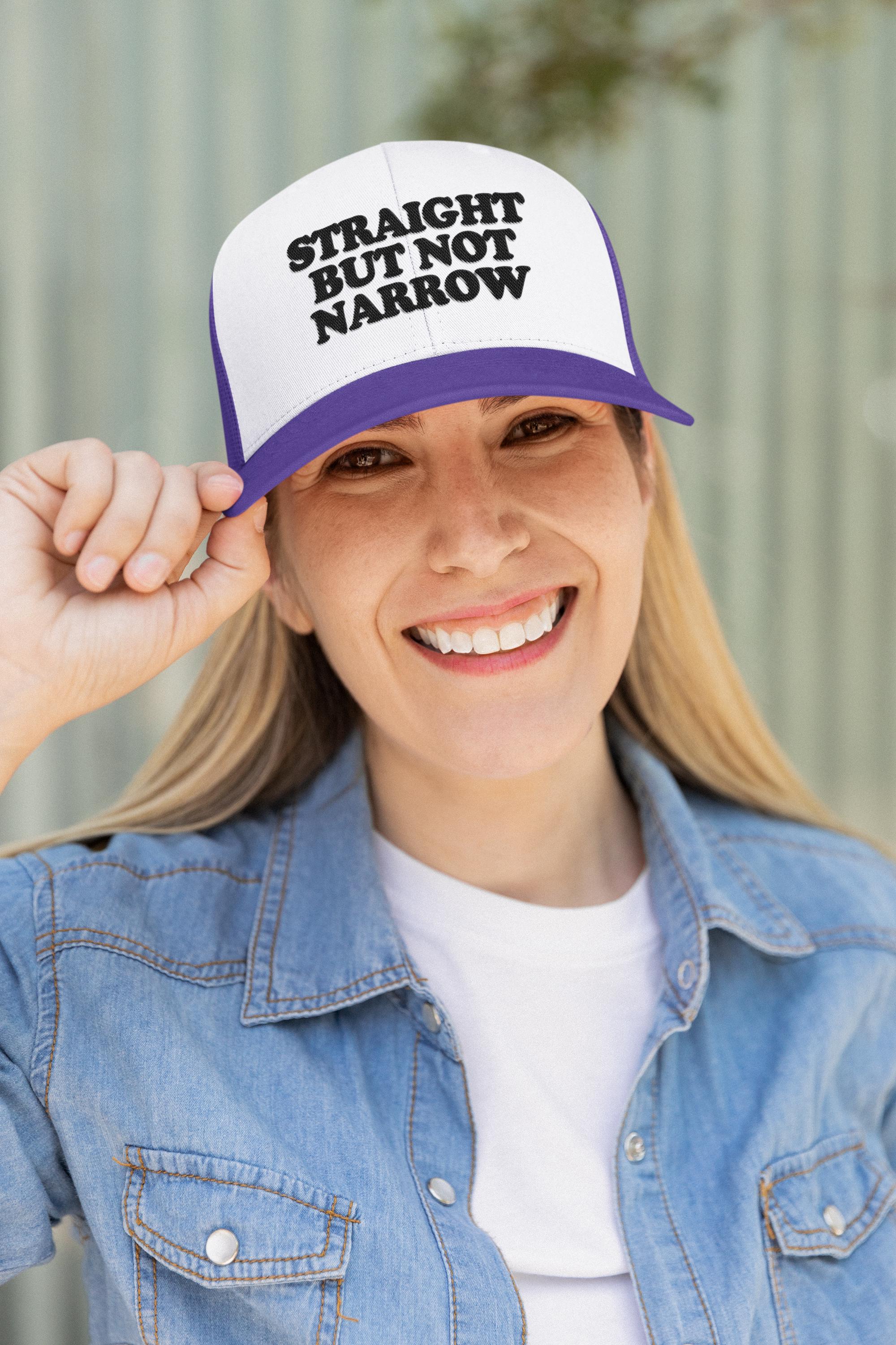 Straight But Not Narrow Custom Trucker Hat