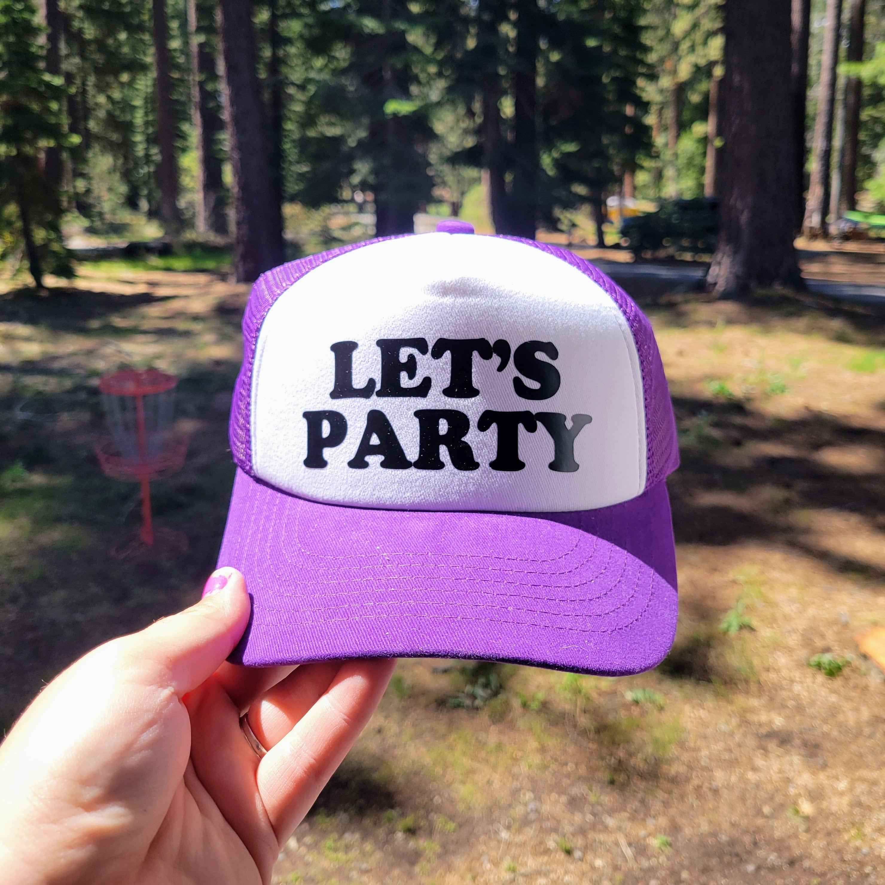 Let's Party Custom Trucker Hat