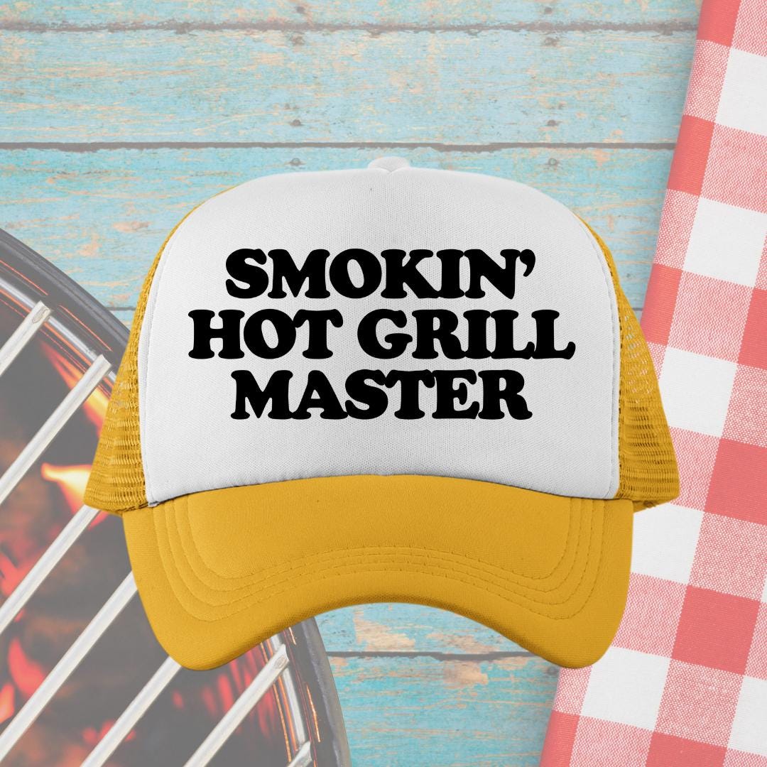 Smokin' Hot Grill Master Custom Trucker Hat