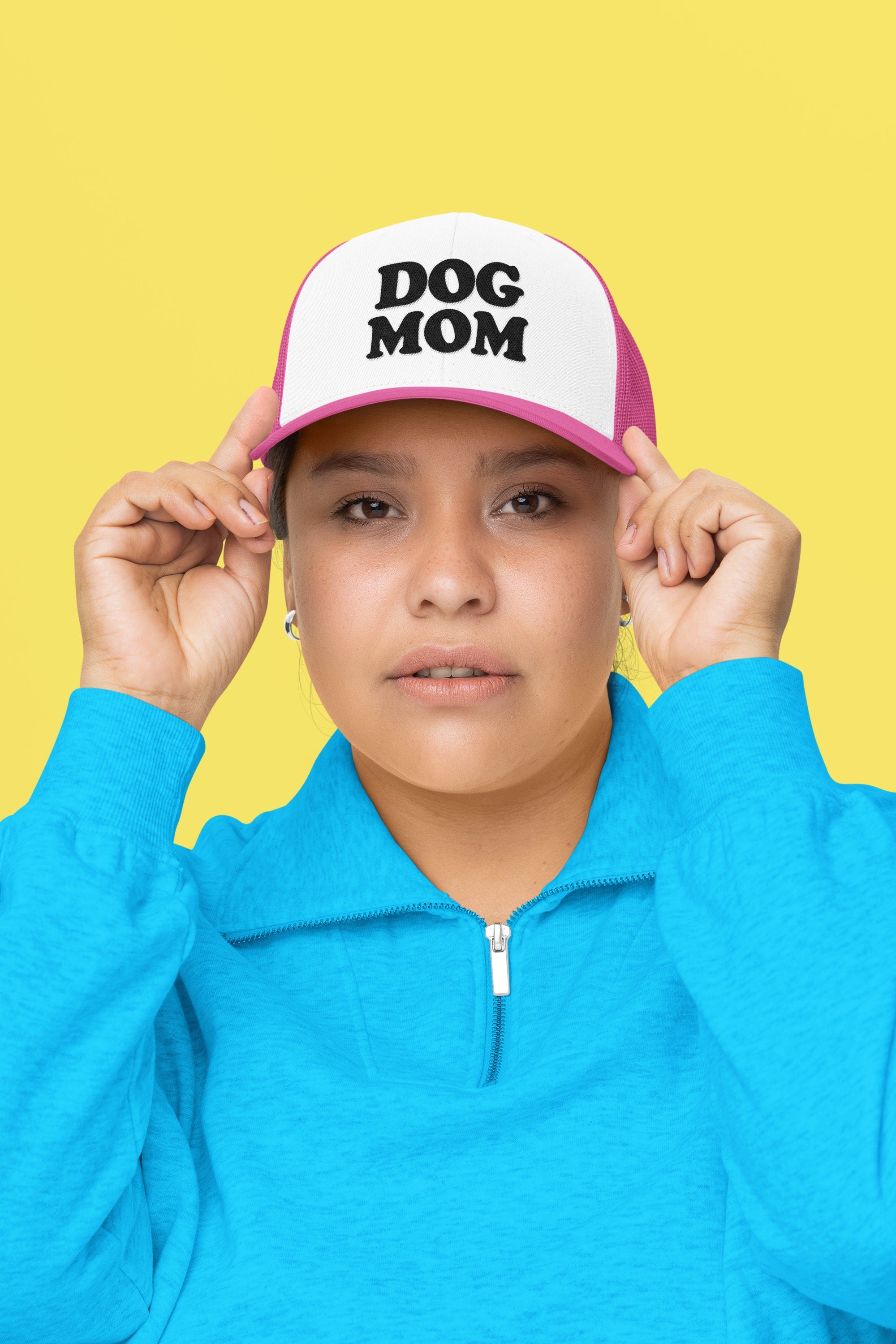 Dog Mom Custom Trucker Hat