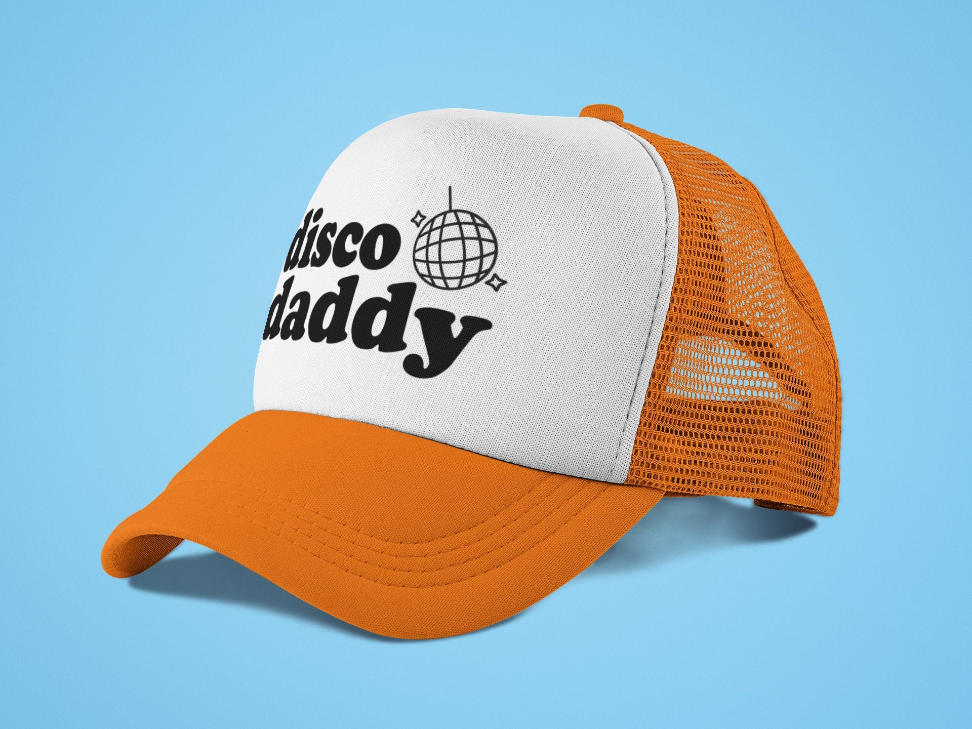 Disco Daddy Custom Trucker Hat