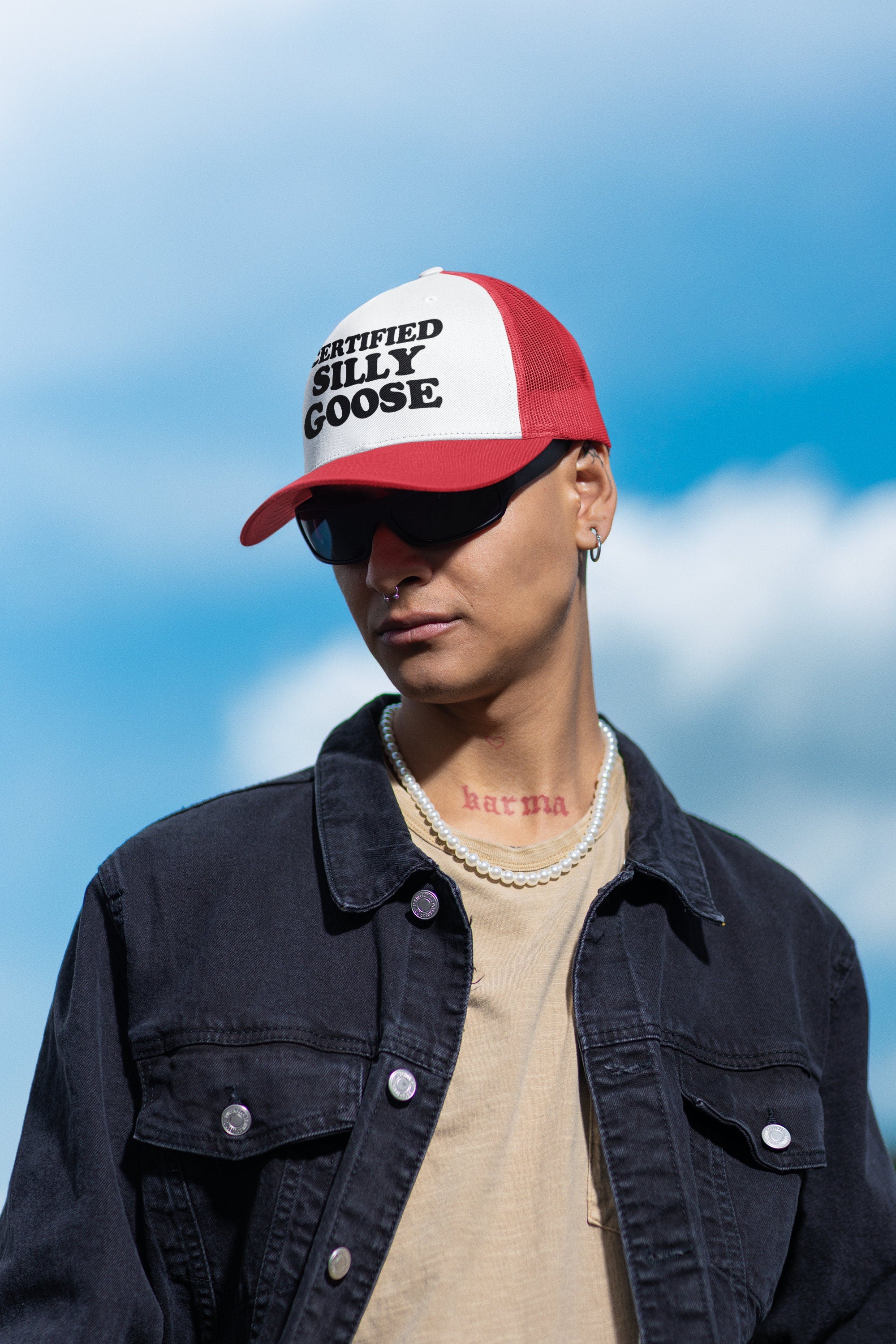 Certified Silly Goose Custom Trucker Hat