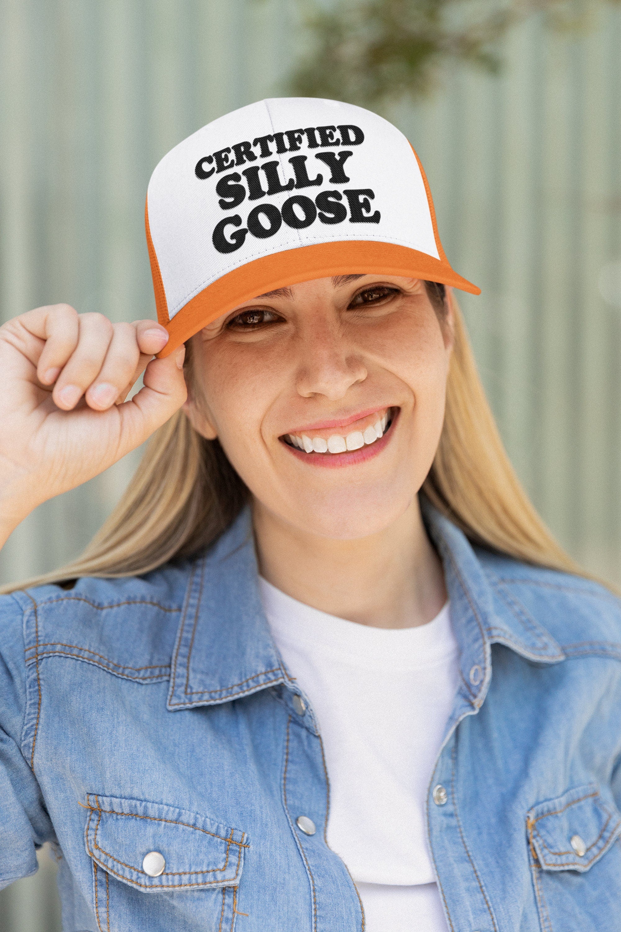 Certified Silly Goose Custom Trucker Hat