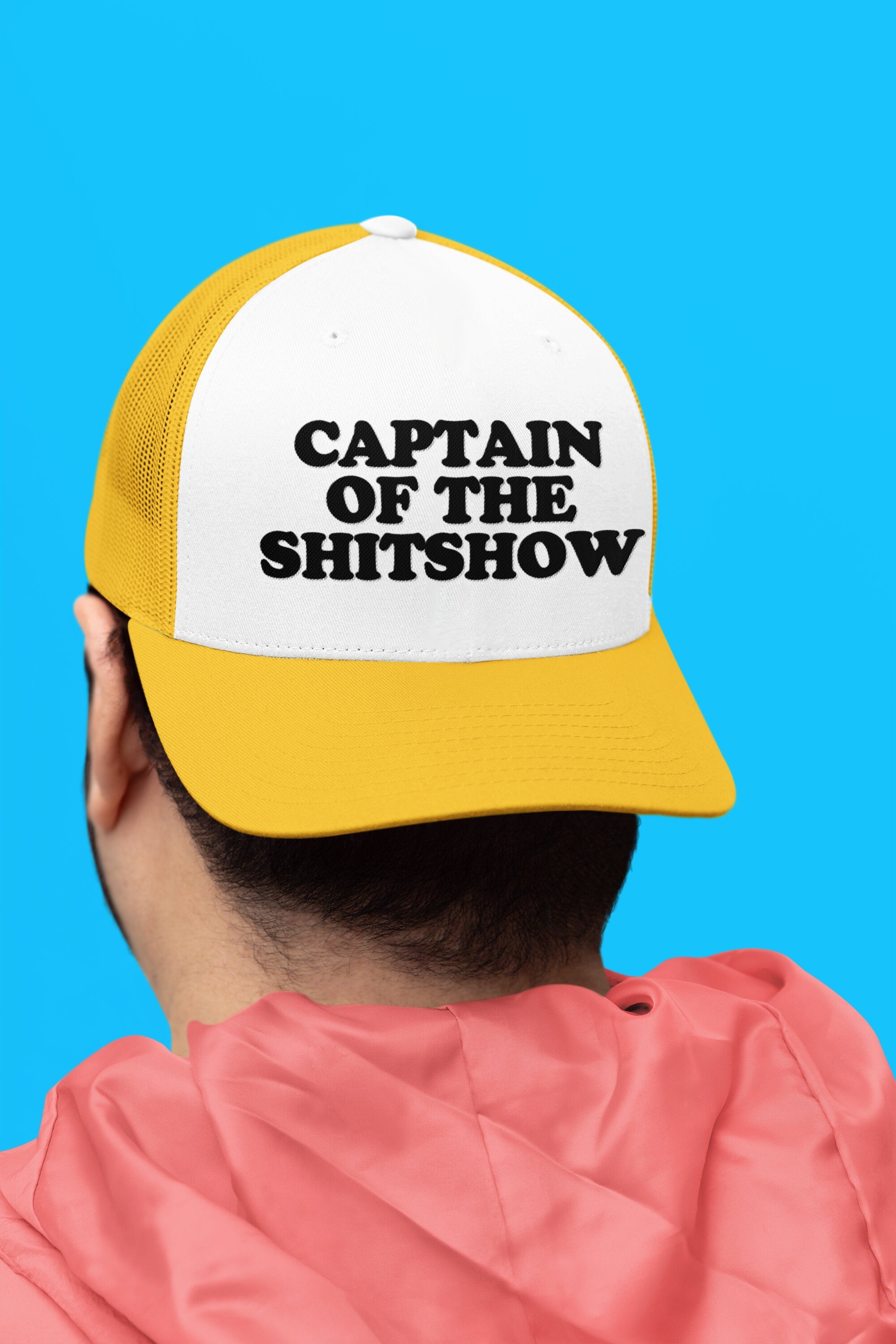 Captain of the Shitshow Custom Trucker Hat