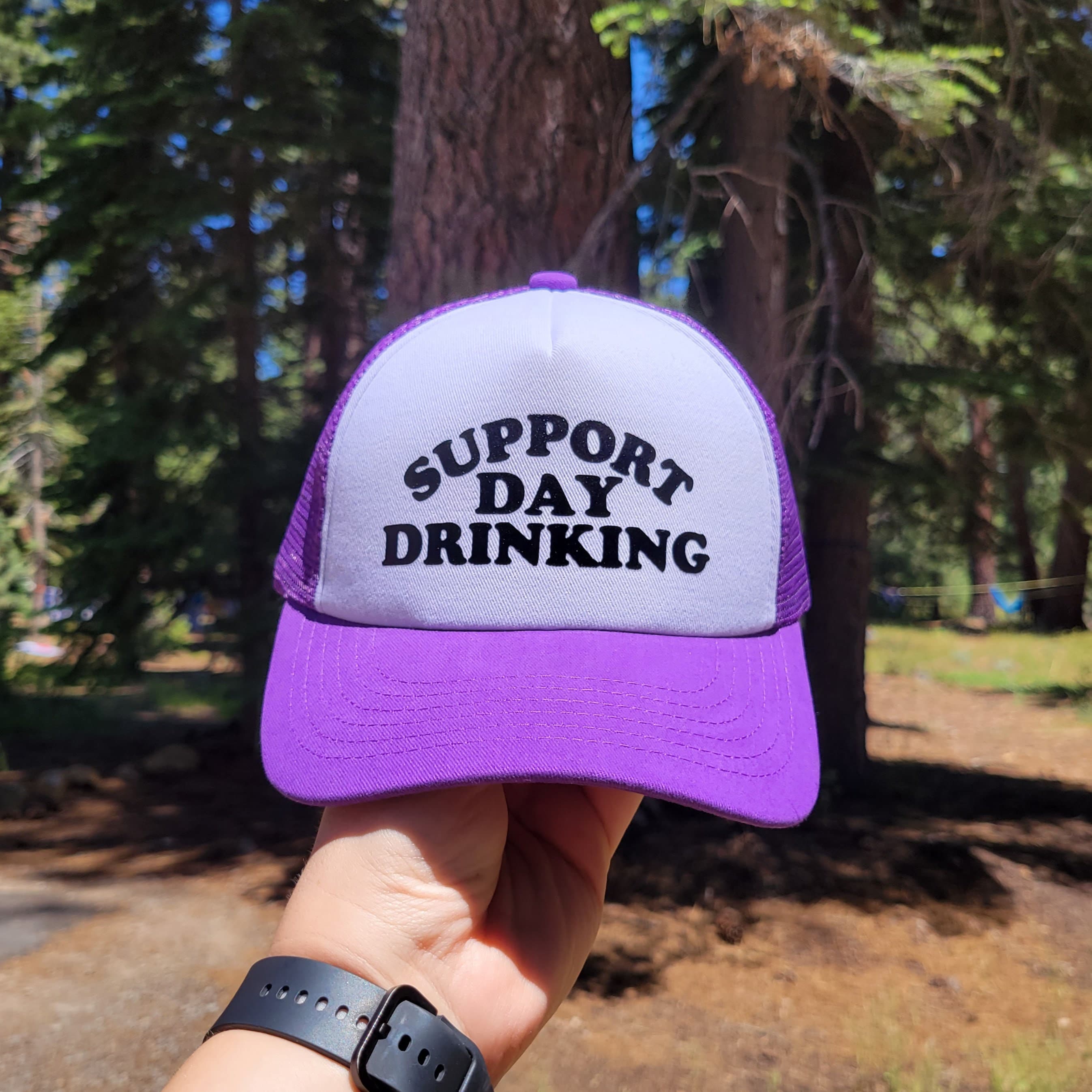 Support Day Drinking Custom Trucker Hat