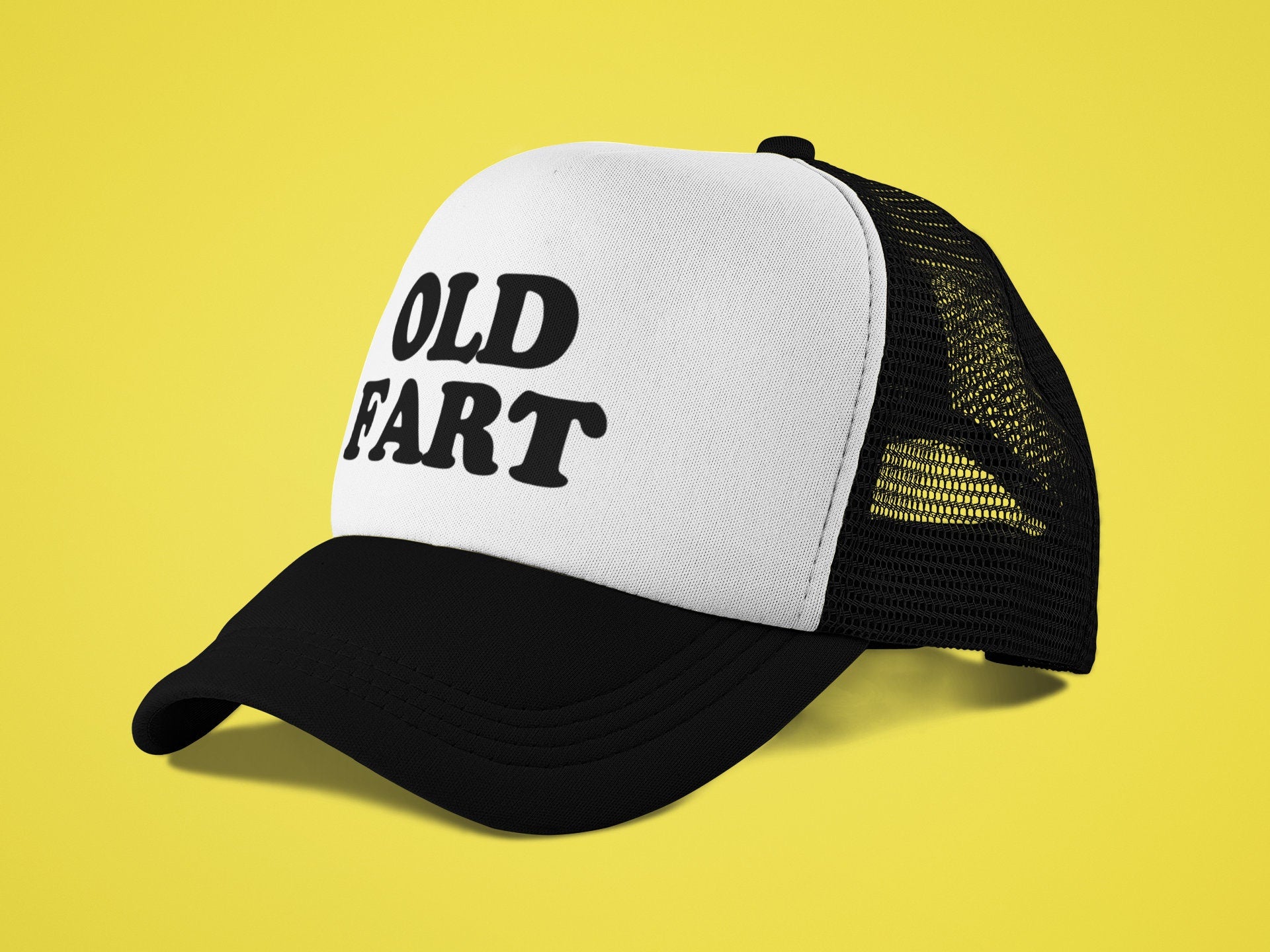 Old Fart Custom Trucker Hat