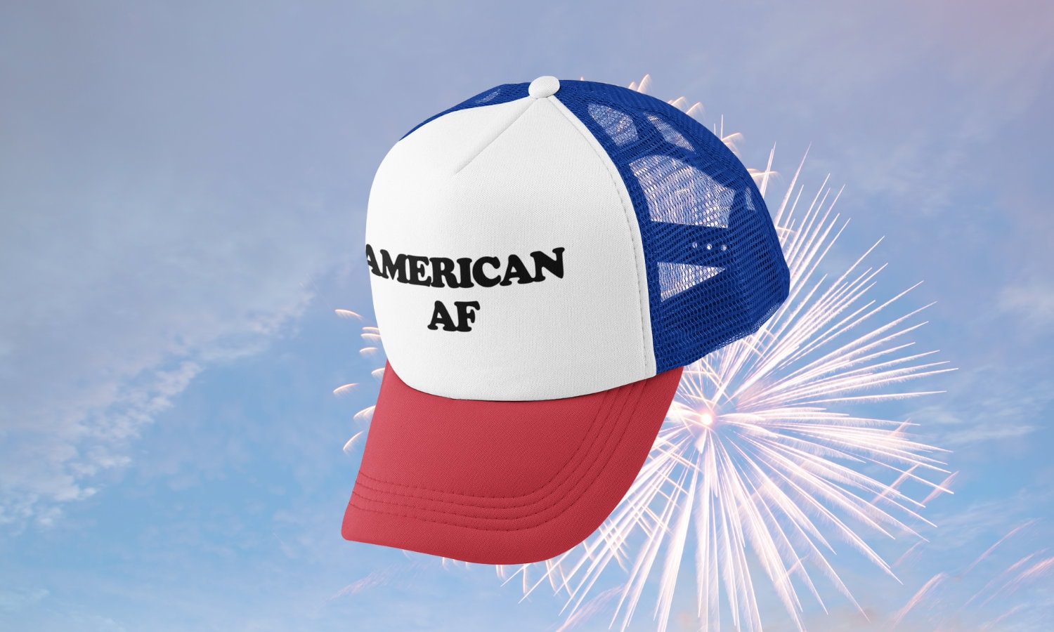 American AF Custom Trucker Hat