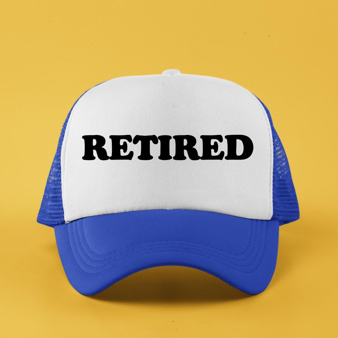 Retired Custom Trucker Hat