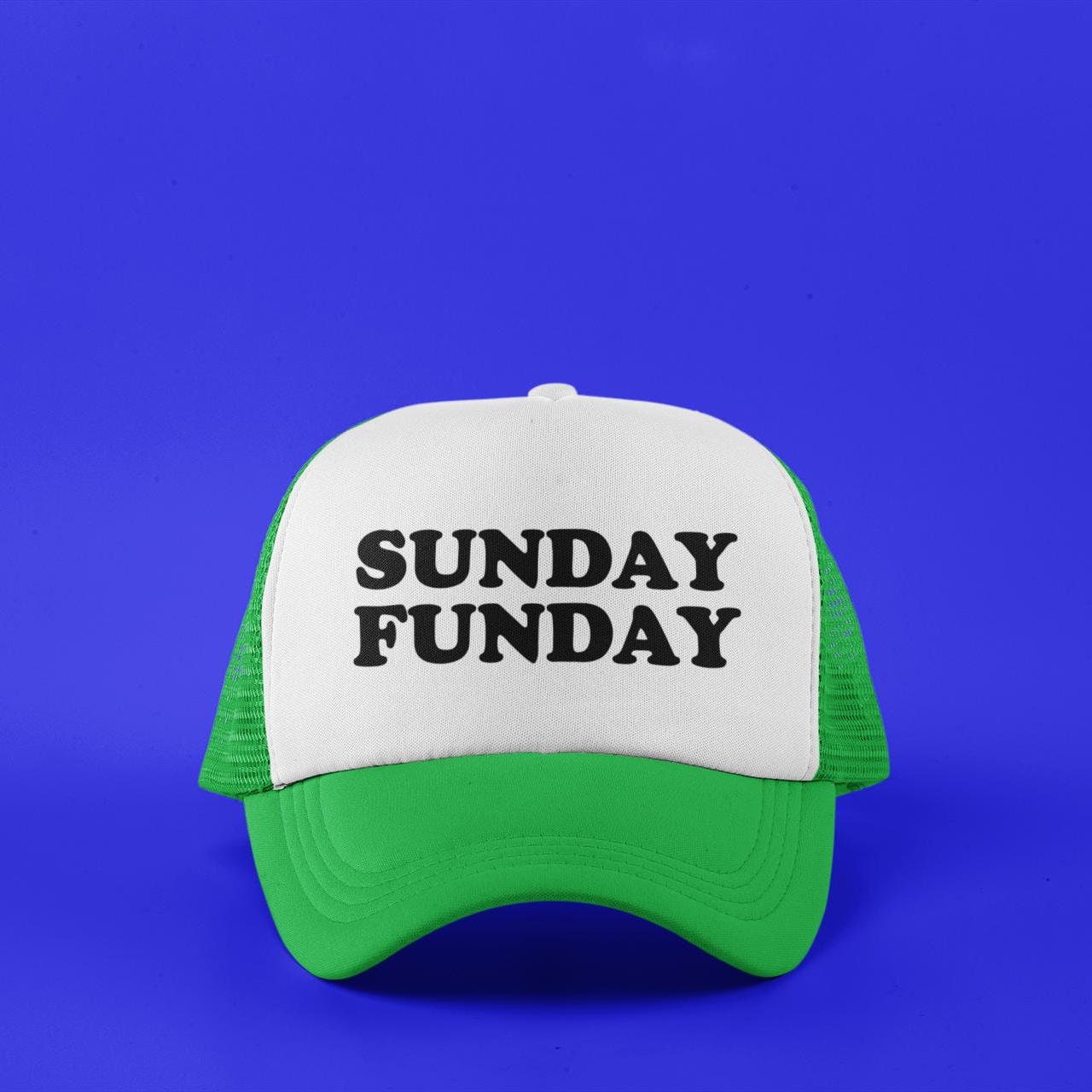 Sunday Funday Custom Trucker Hat