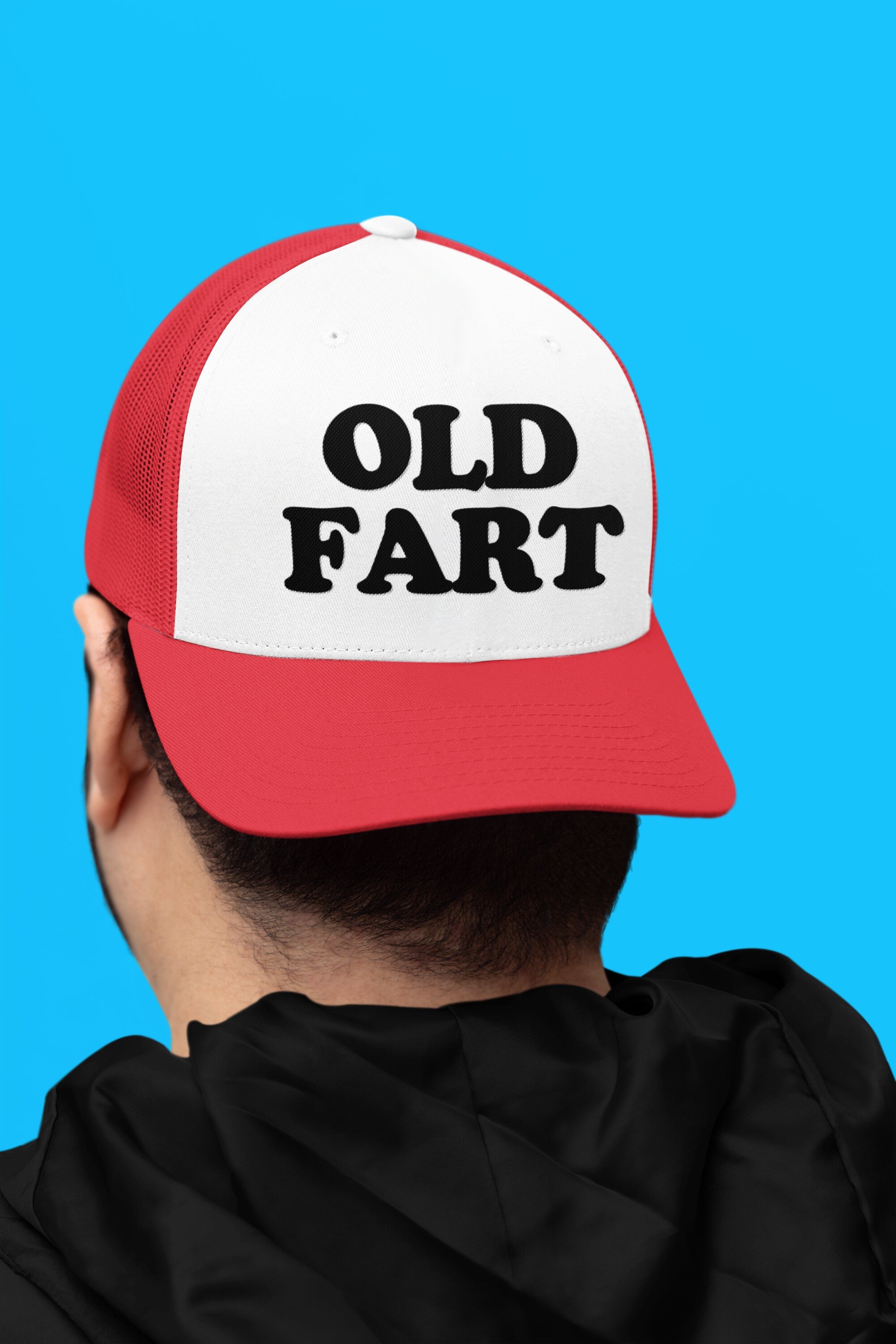 Old Fart Custom Trucker Hat