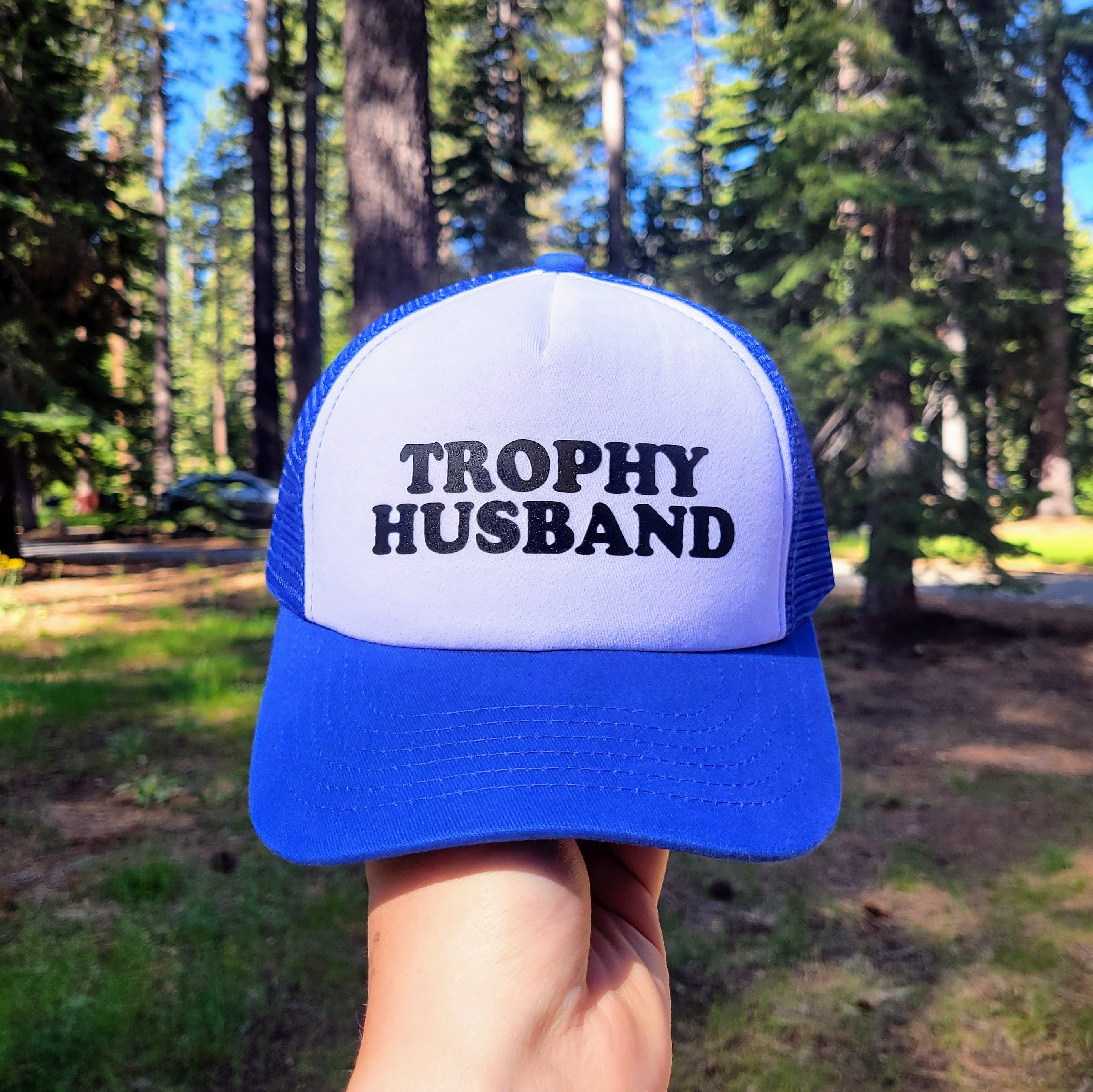 Trophy Husband Custom Trucker Hat