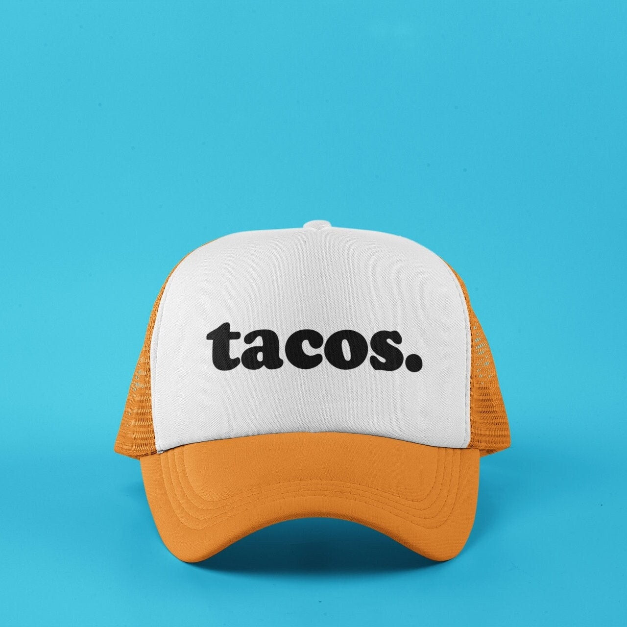 Tacos. Custom Trucker Hat
