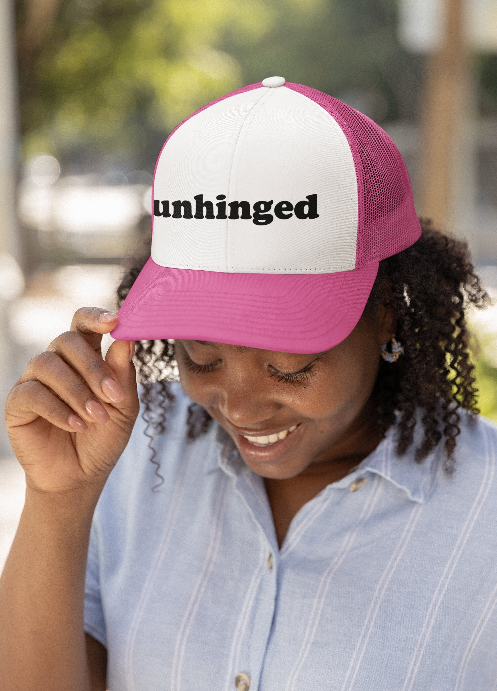 Unhinged Custom Trucker Hat