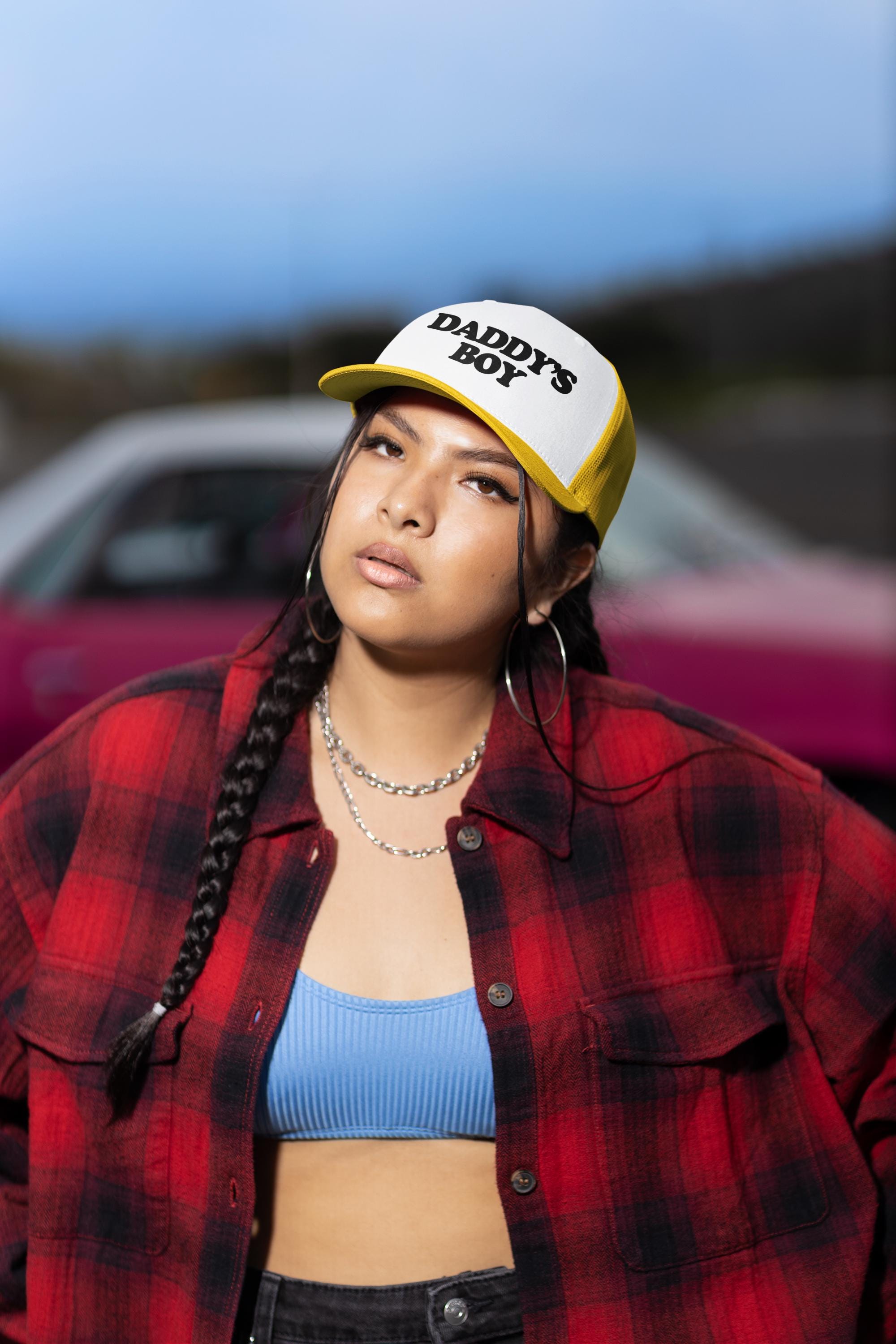 Daddy's Boy Custom Trucker Hat