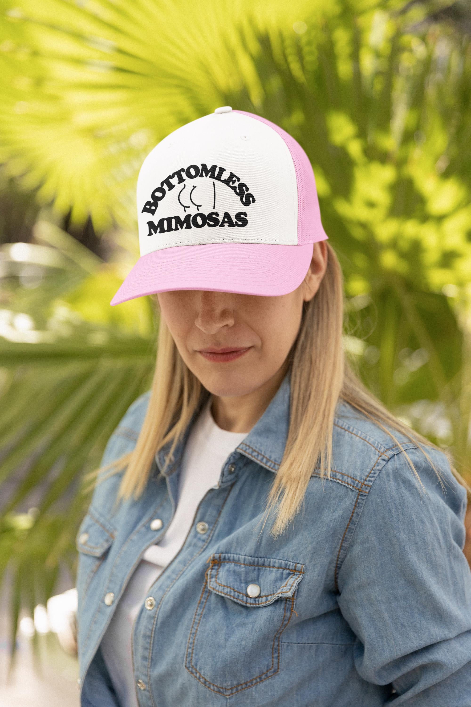 Bottomless Mimosas Custom Trucker Hat