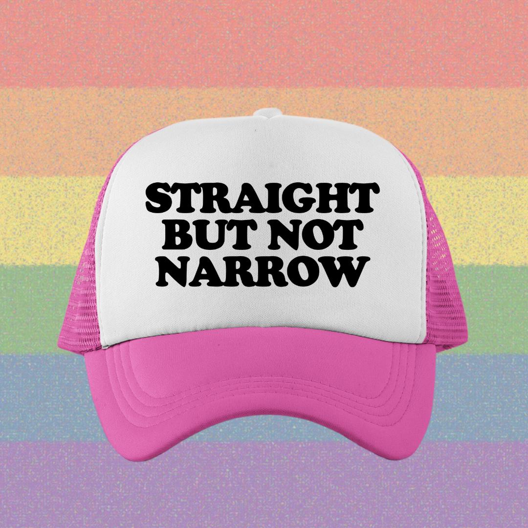 Straight But Not Narrow Custom Trucker Hat