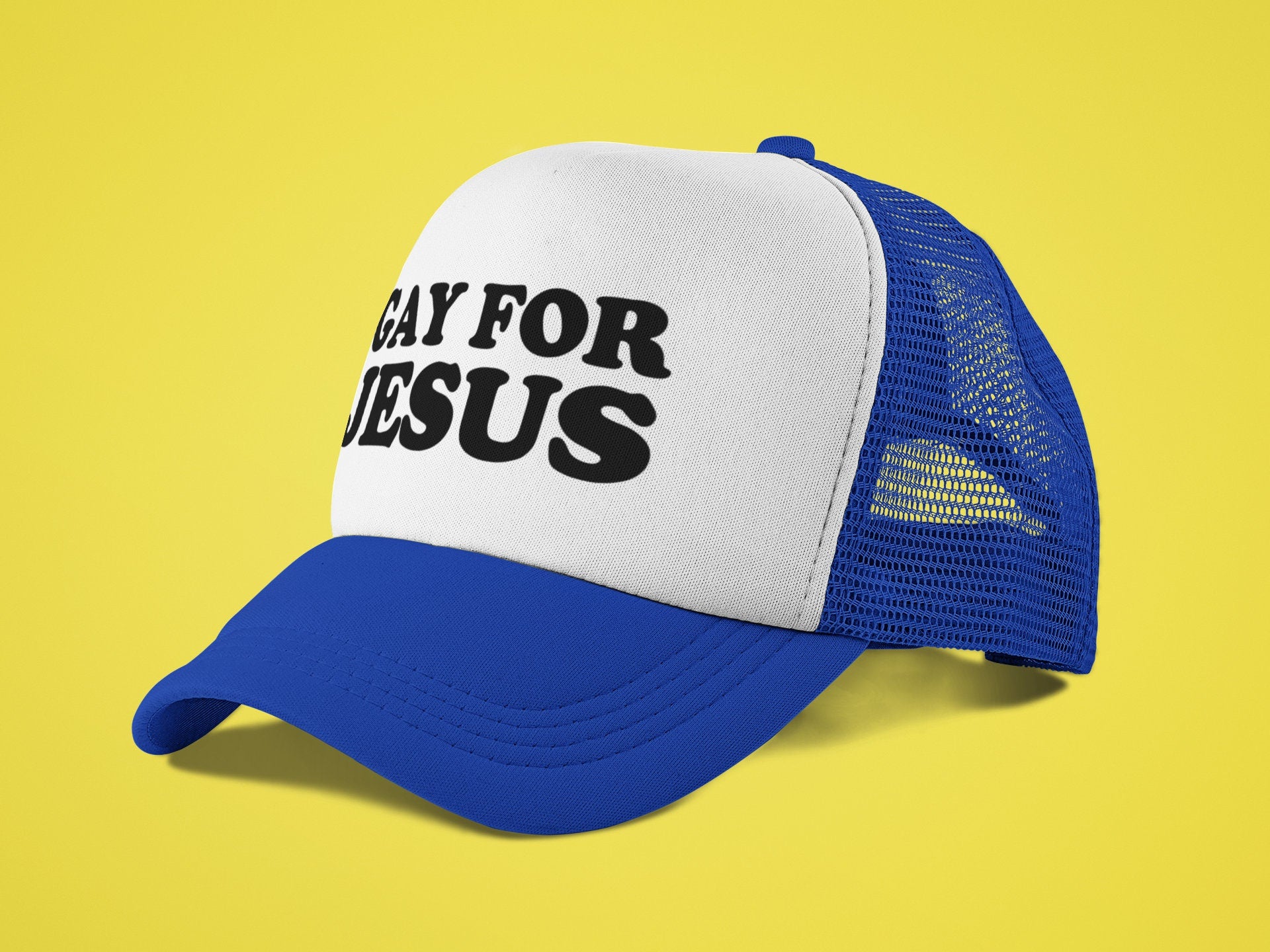 Gay for Jesus Custom Trucker Hat