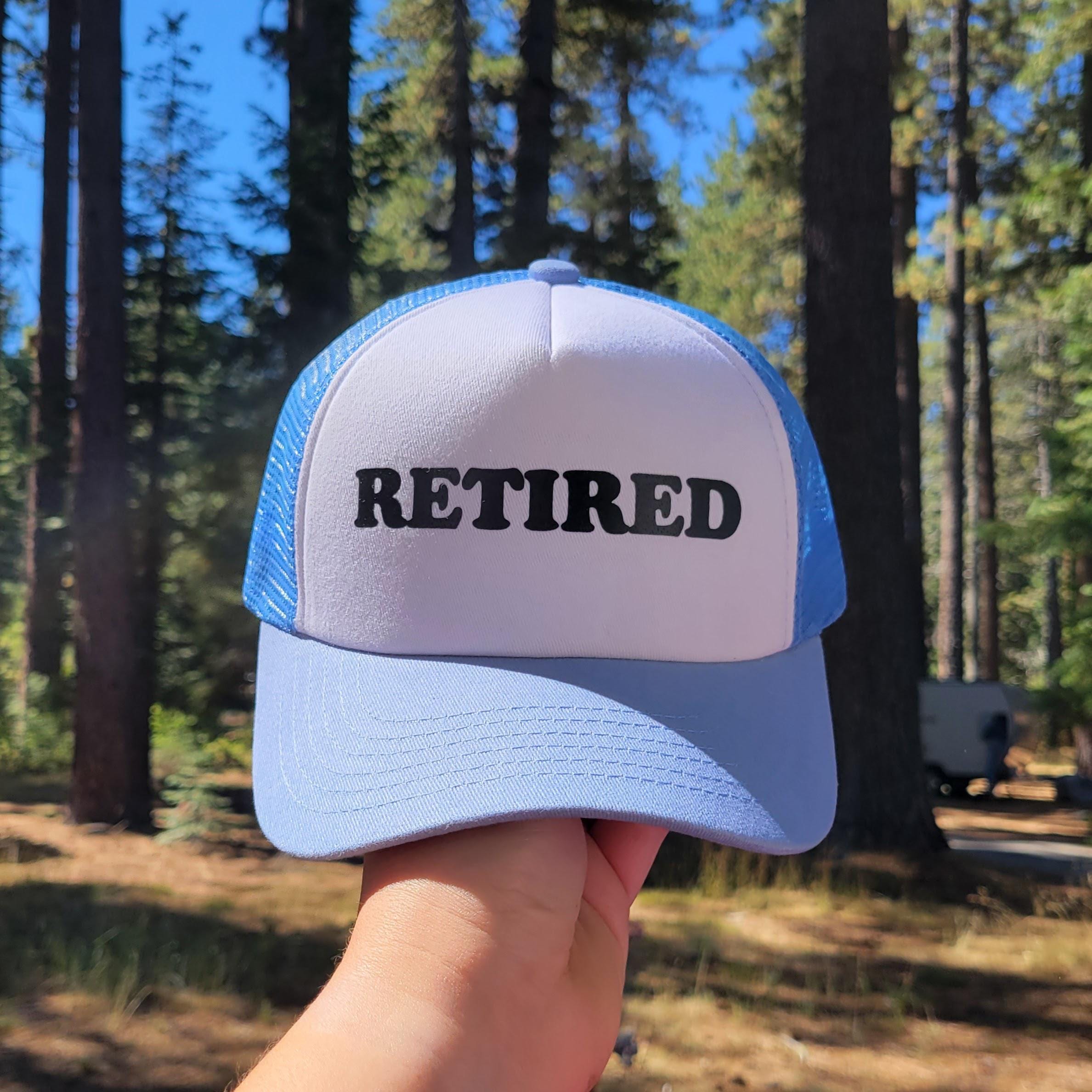 Retired Custom Trucker Hat