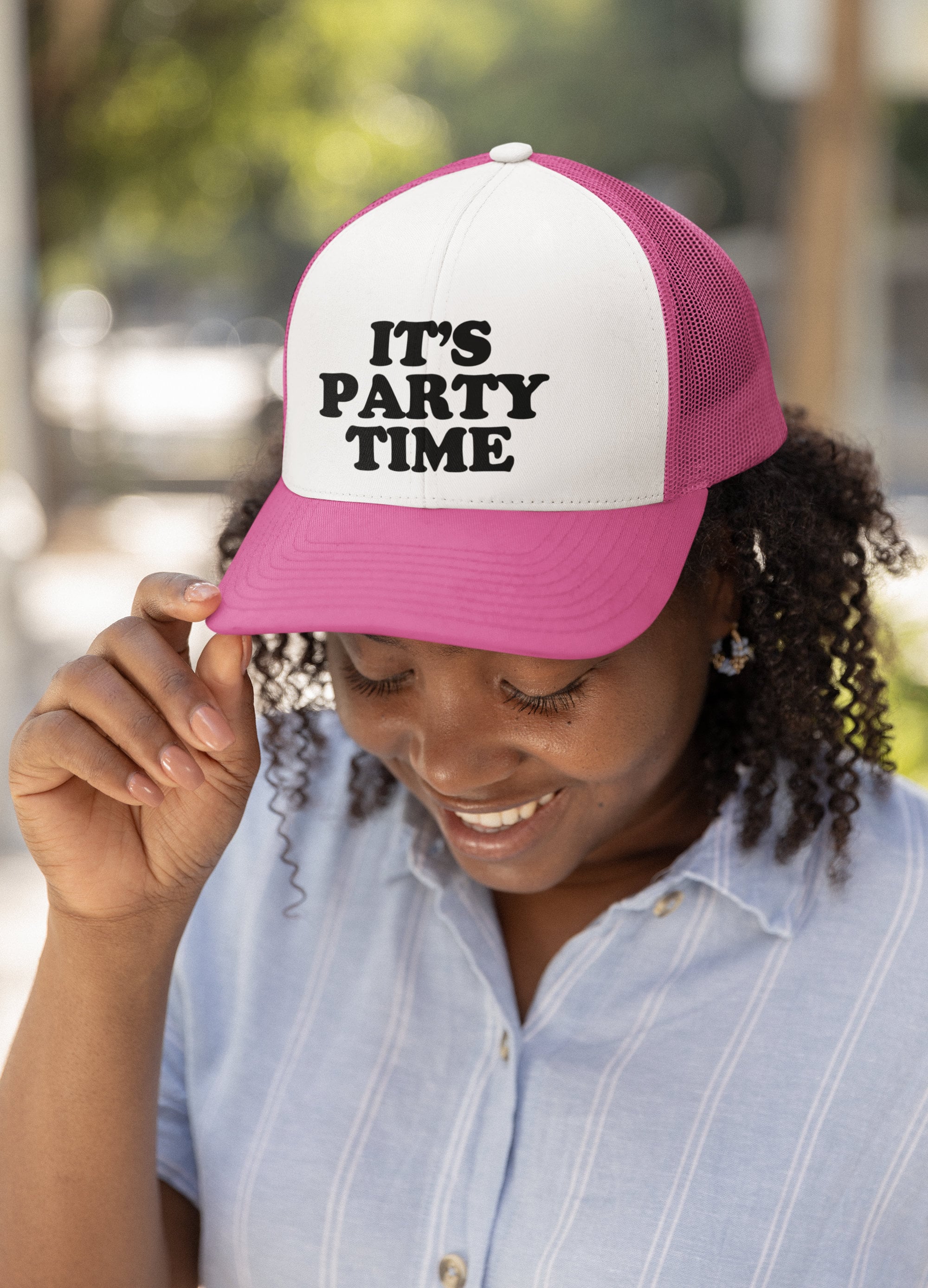 It's Party Time Custom Trucker Hat