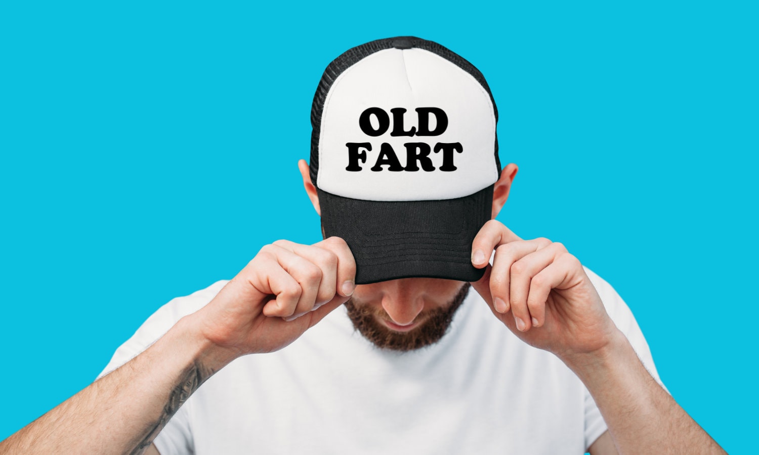Old Fart Custom Trucker Hat