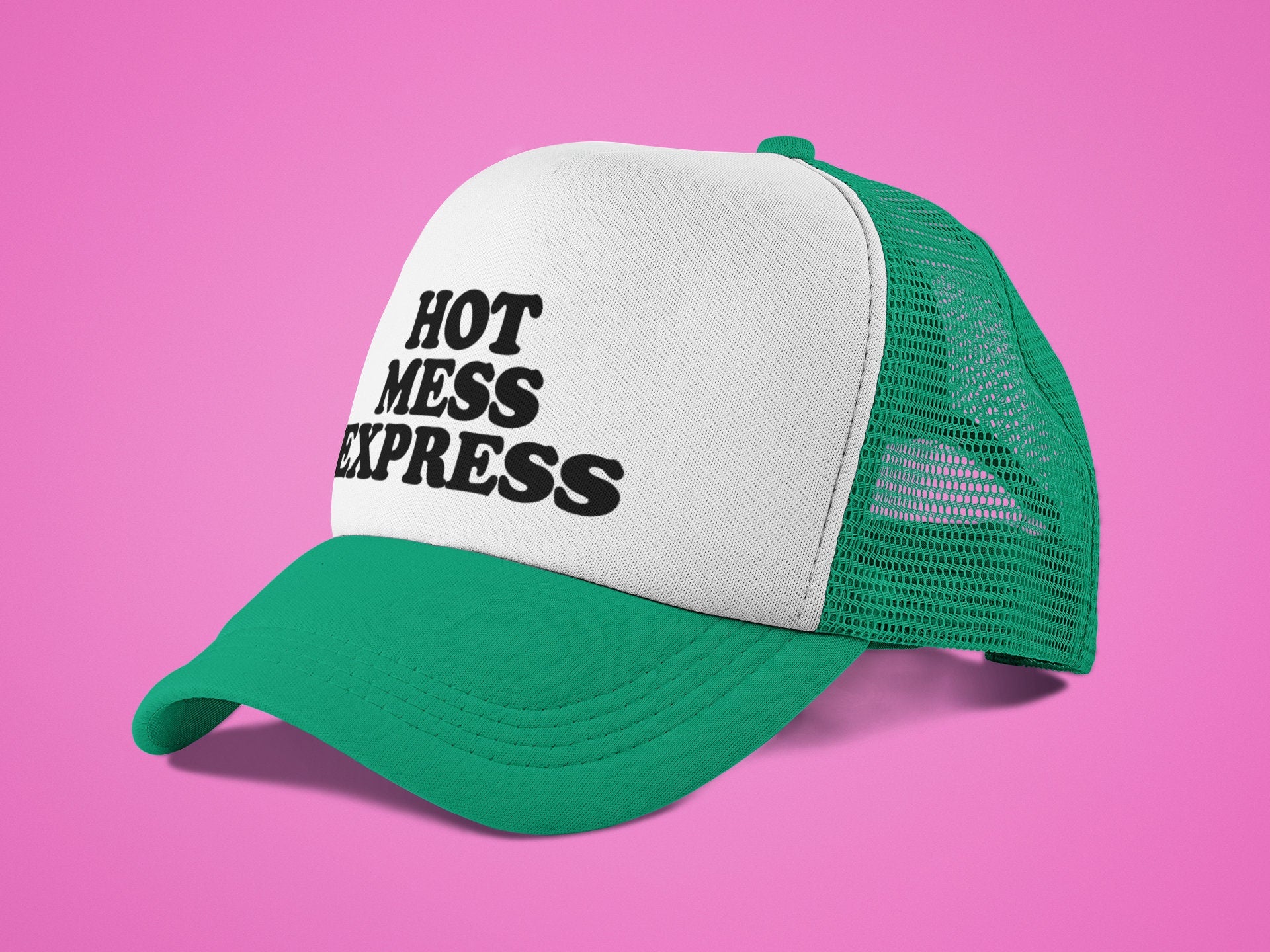 Hot Mess Express Custom Trucker Hat