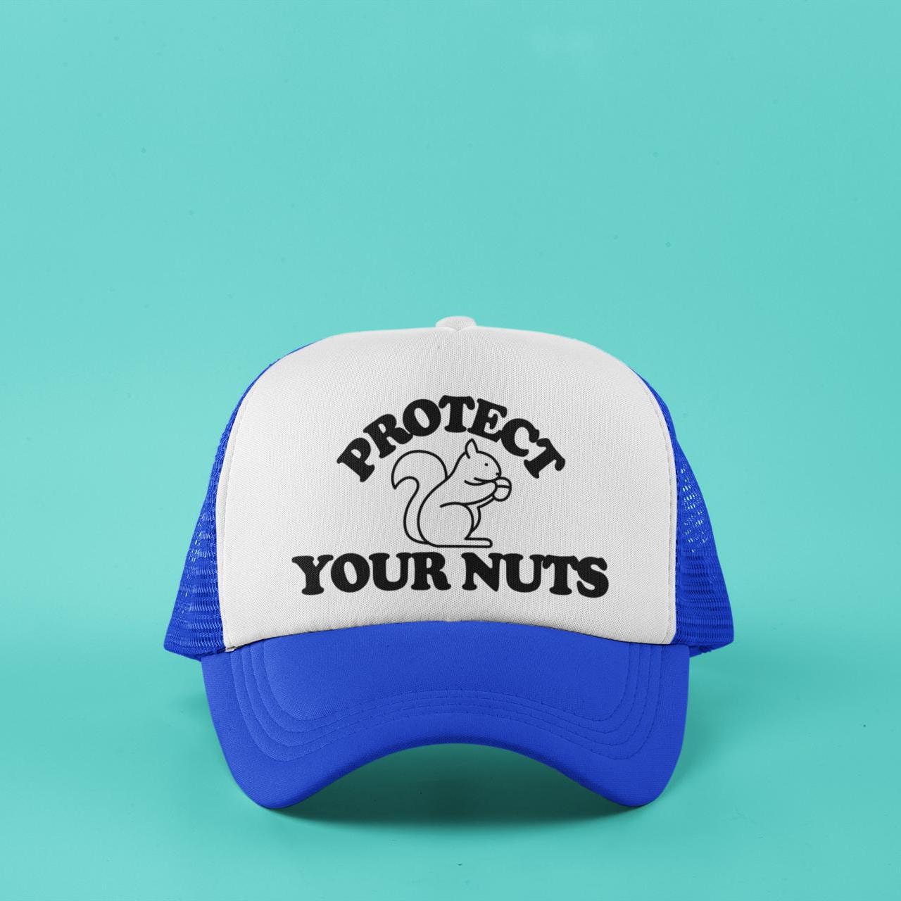 Protect Your Nuts Custom Trucker Hat