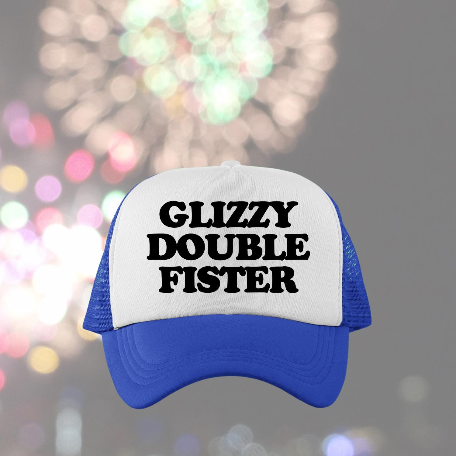 Glizzy Double Fister Custom Trucker Hat
