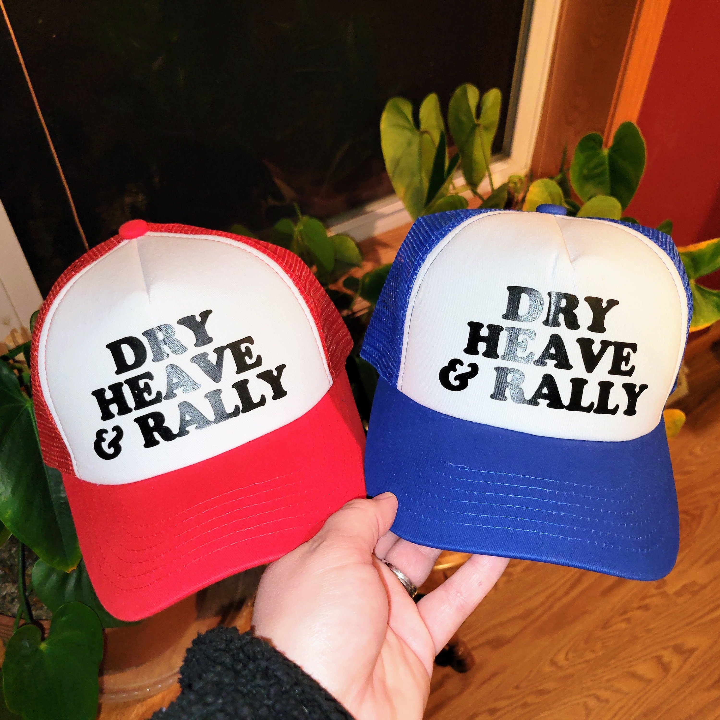 Dry Heave & Rally Custom Trucker Hat