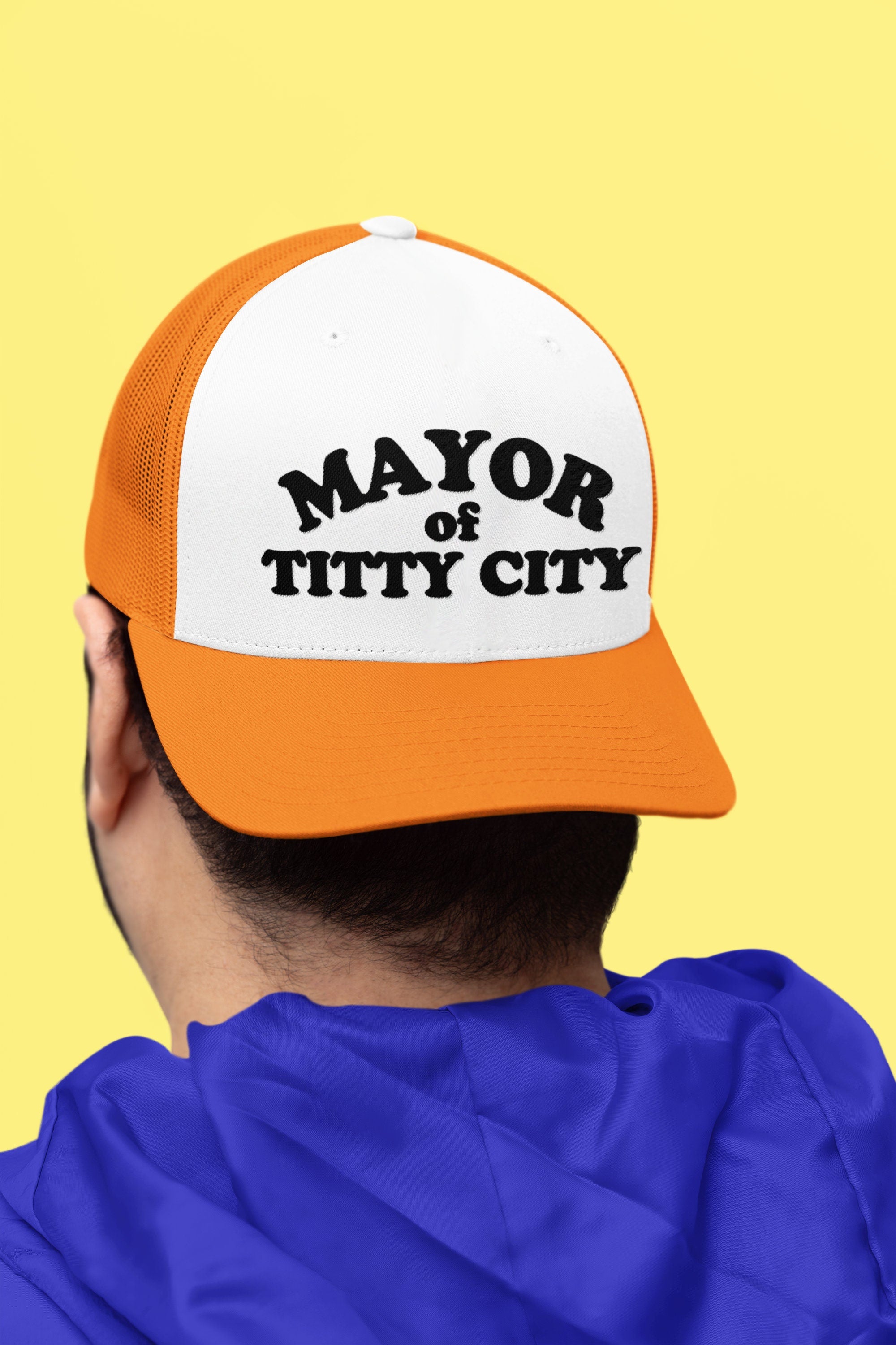 Mayor of Titty City Custom Trucker Hat