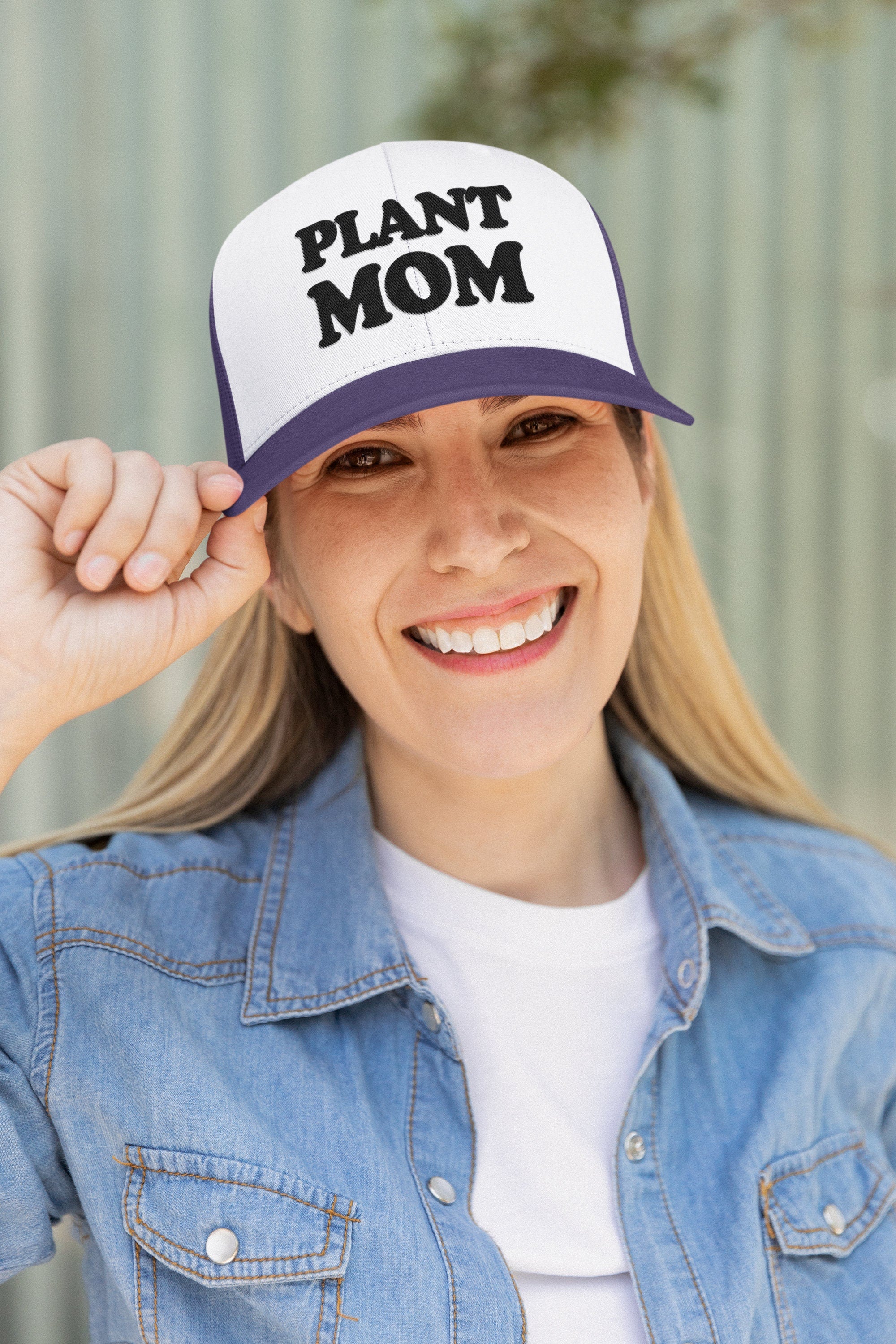 Plant Mom Custom Trucker Hat