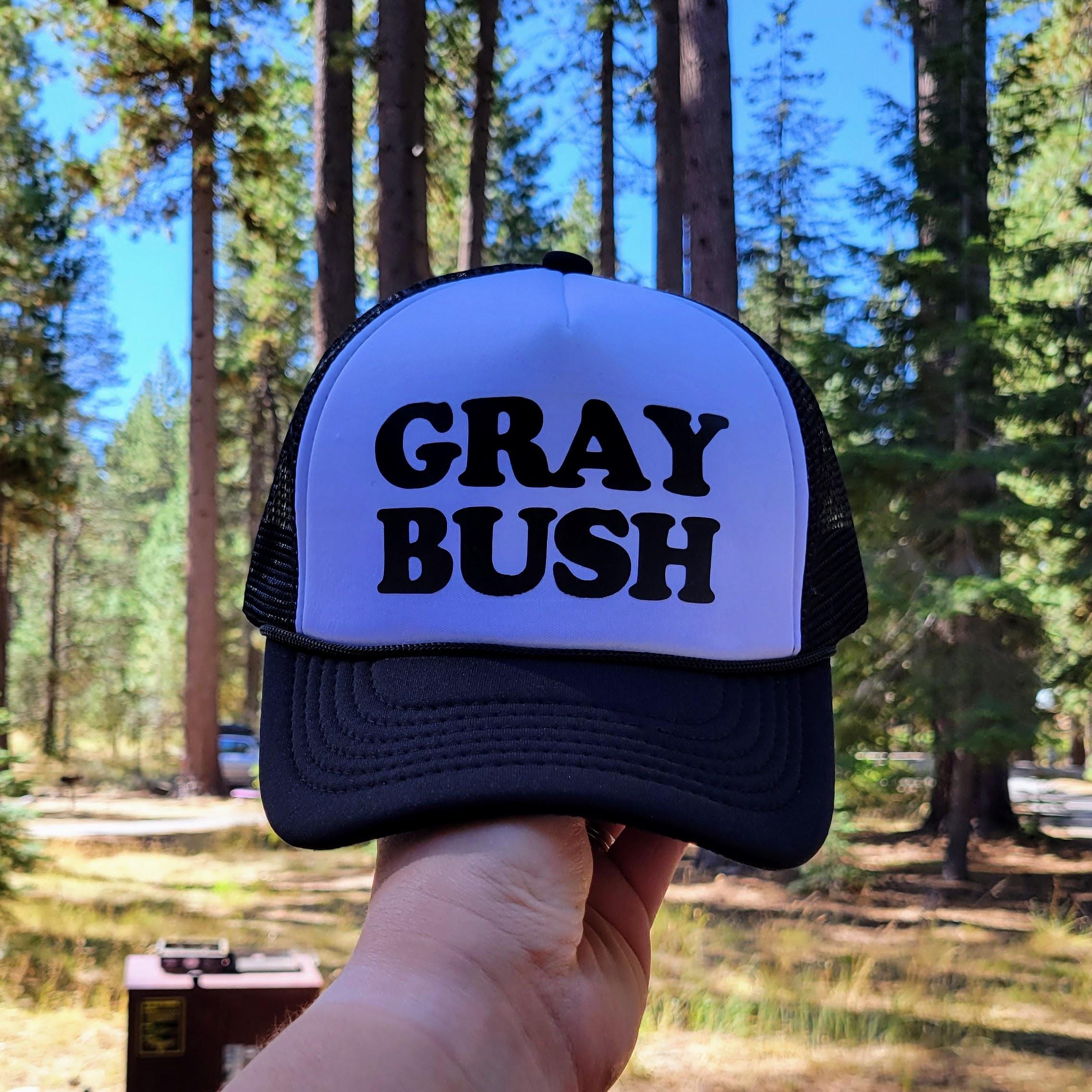 Gray Bush Custom Trucker Hat