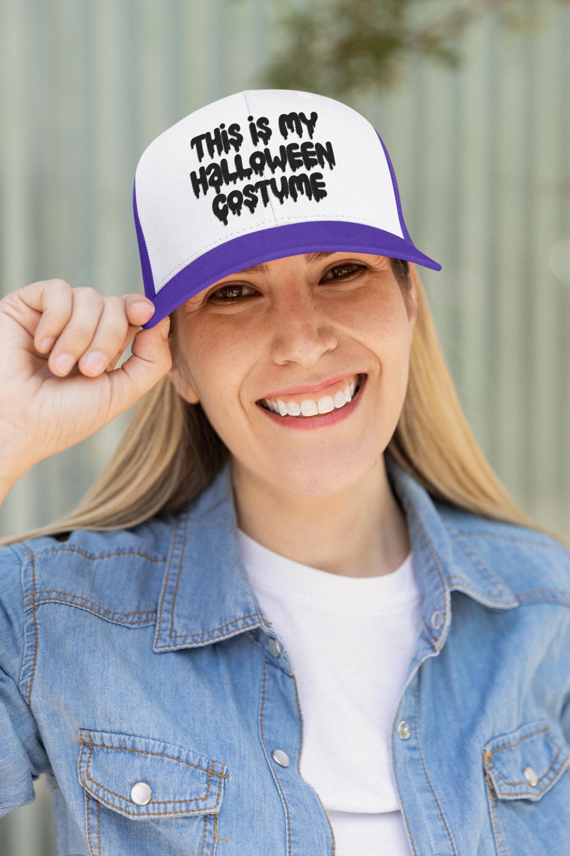 This is My Halloween Costume Custom Trucker Hat